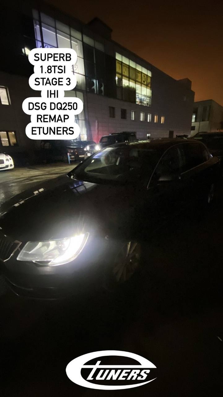 Skoda Superb 1.8 TSI: Increase in power with IHI tuning