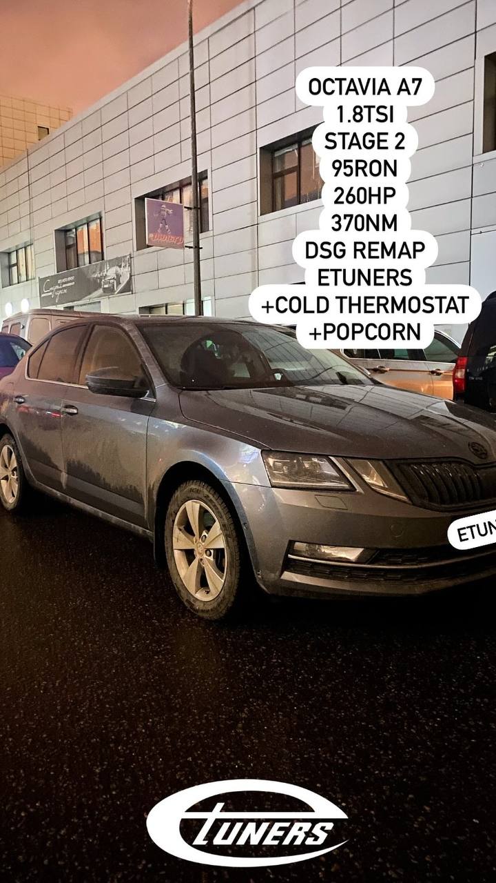 Skoda Octavia A7 1.8 TSI Stage 2: power to the max!