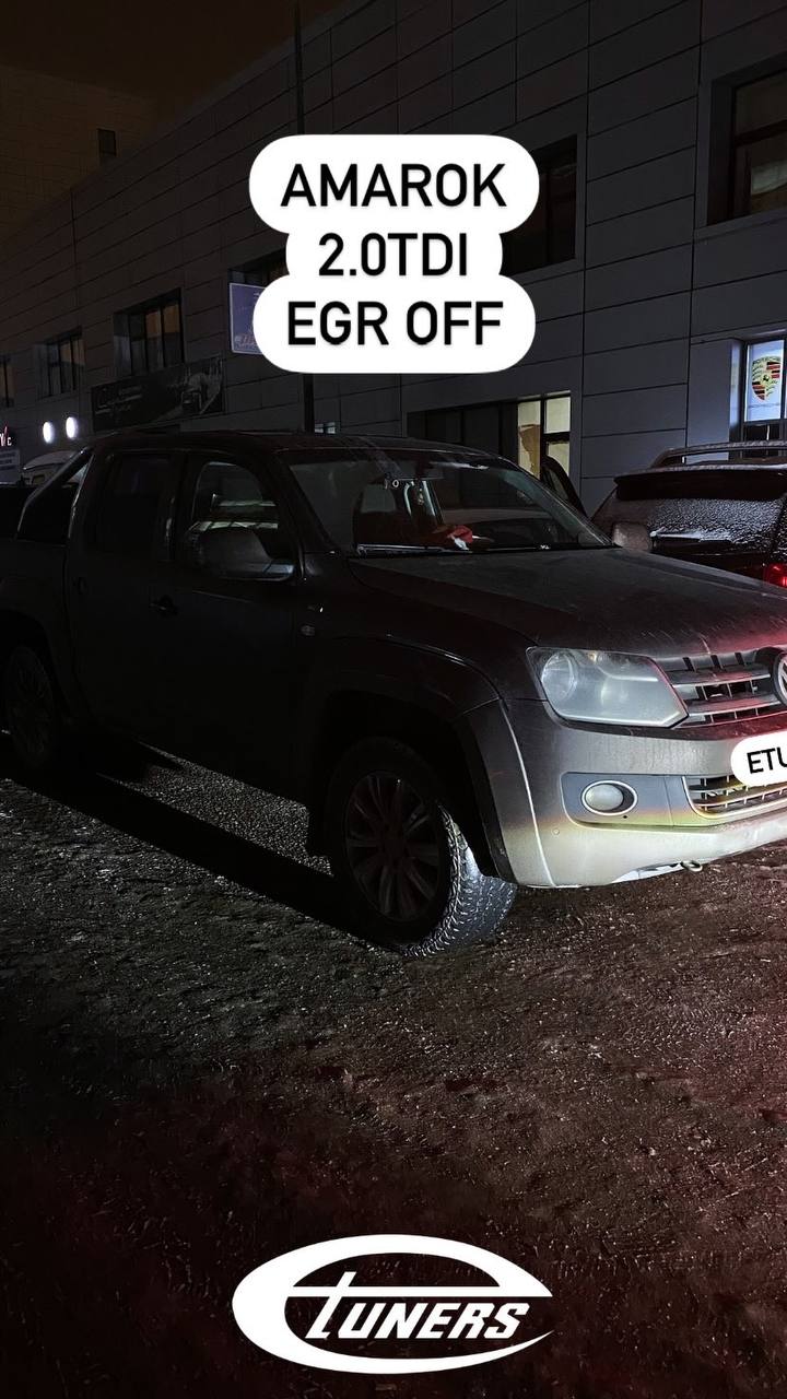 Amarok 2.0 TDI: Removal of EGR for performance improvement