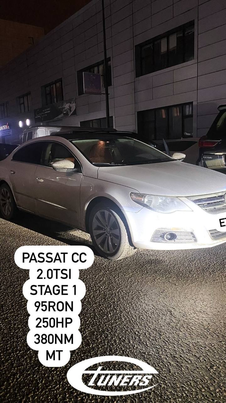 Passat CC 2.0 TSI Stage 1: +30 HP and +50 Nm