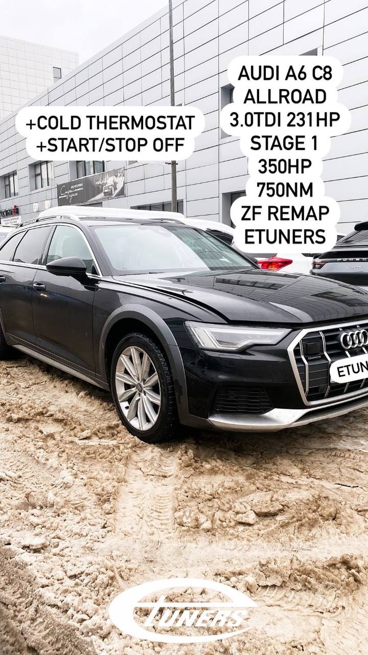 Audi A6 C8 3.0 TDI Stage 1: +40 hp and +100 Nm