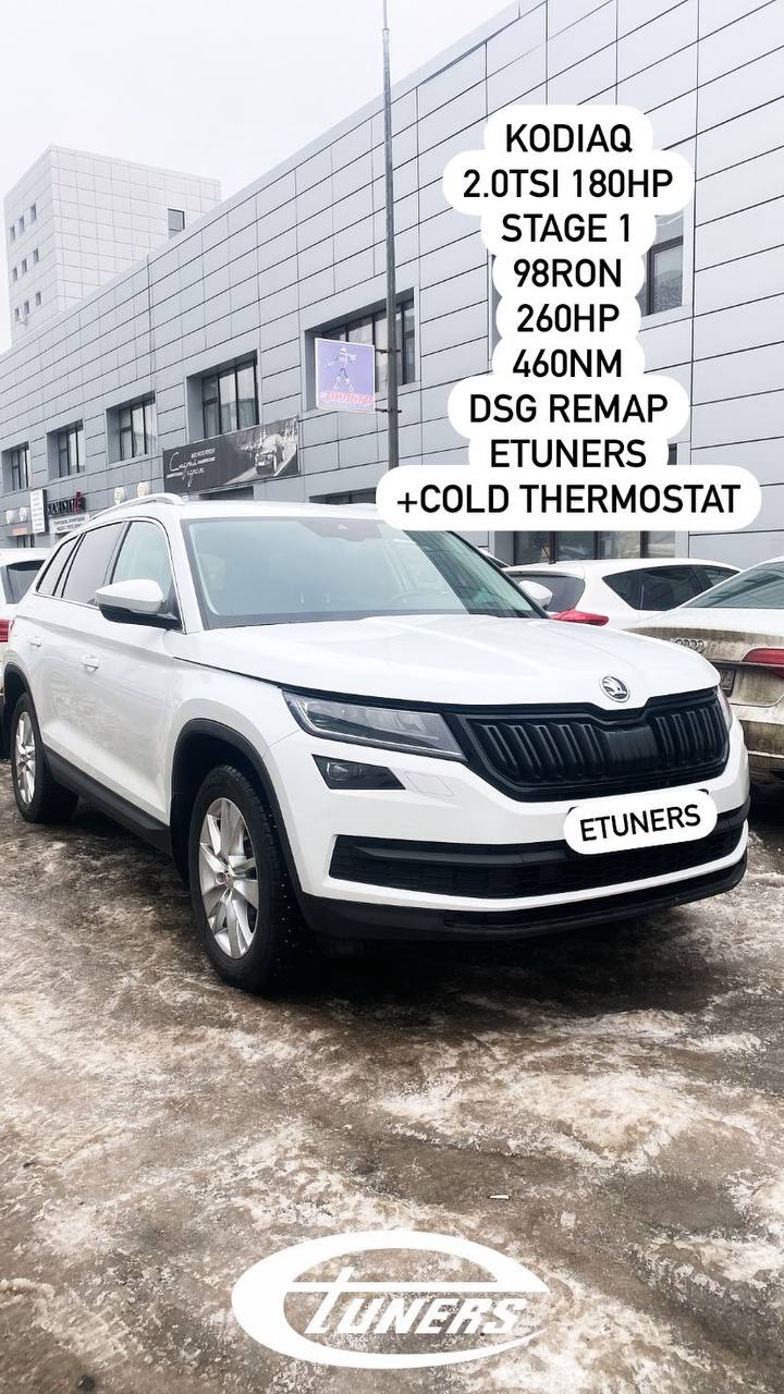 Skoda Kodiaq 2.0 TSI Stage 1: +30 hp and excellent dynamics