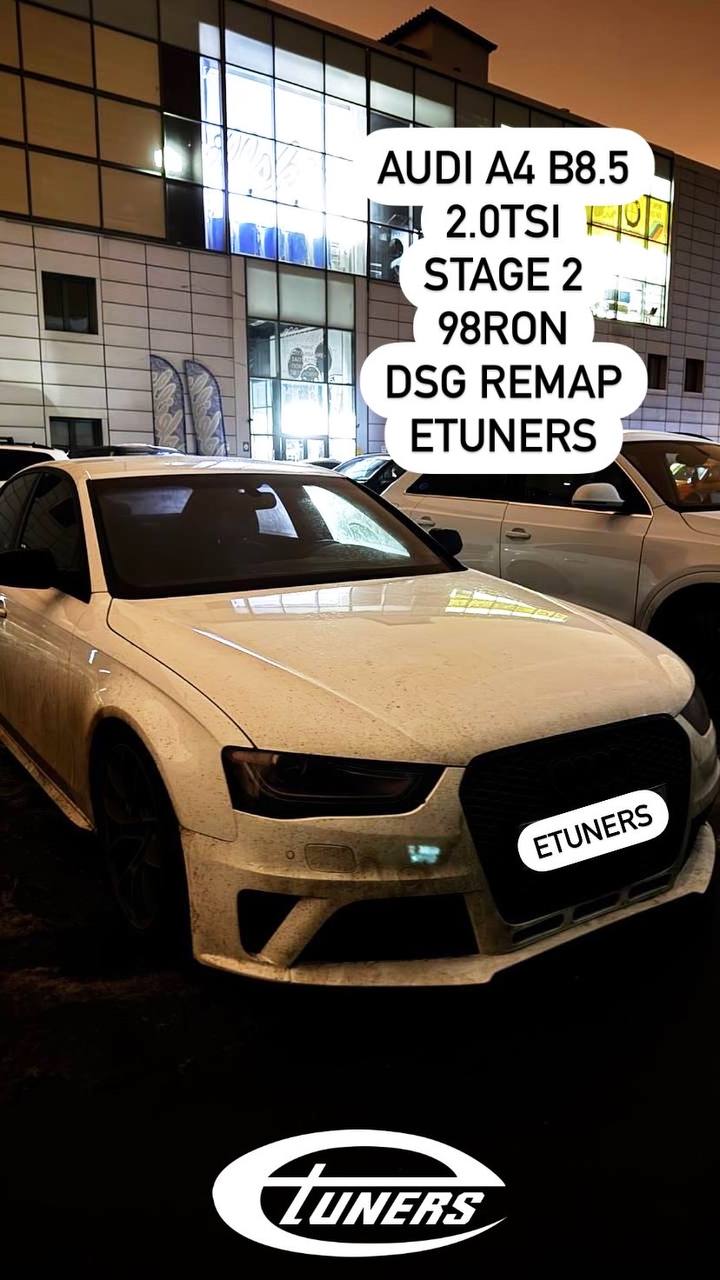 Audi A4 B8.5 2.0 TSI Stage 2: Increase in power and torque