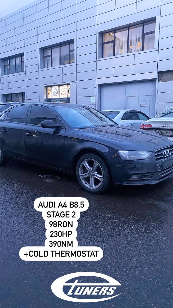 Audi A4 B8.5 Stage 2: Increase in power and torque