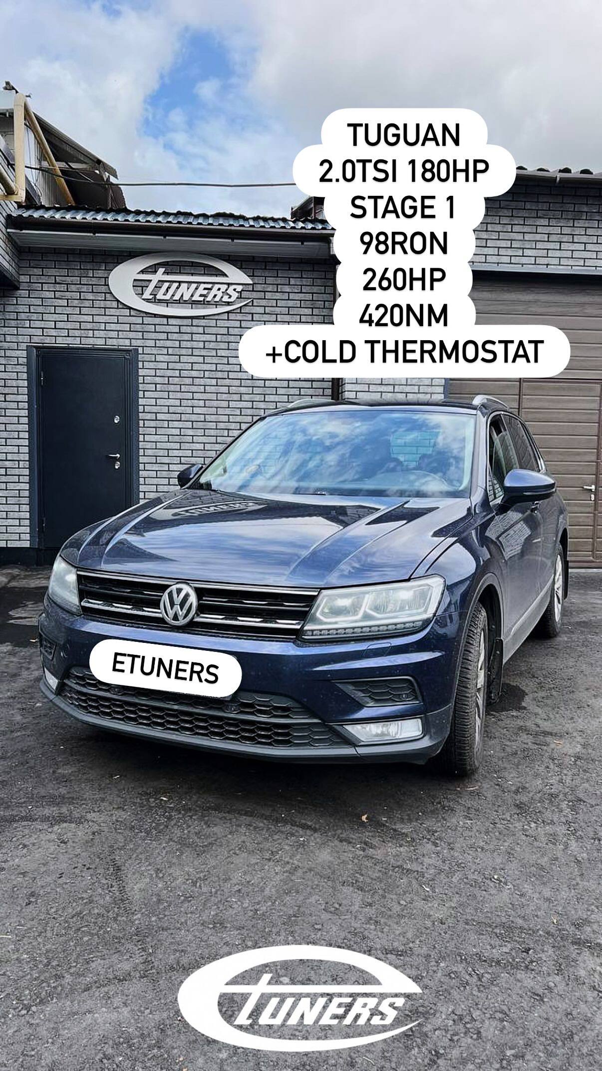 Tuning Tiguan 2.0 TSI Stage 1: +20 hp and power!
