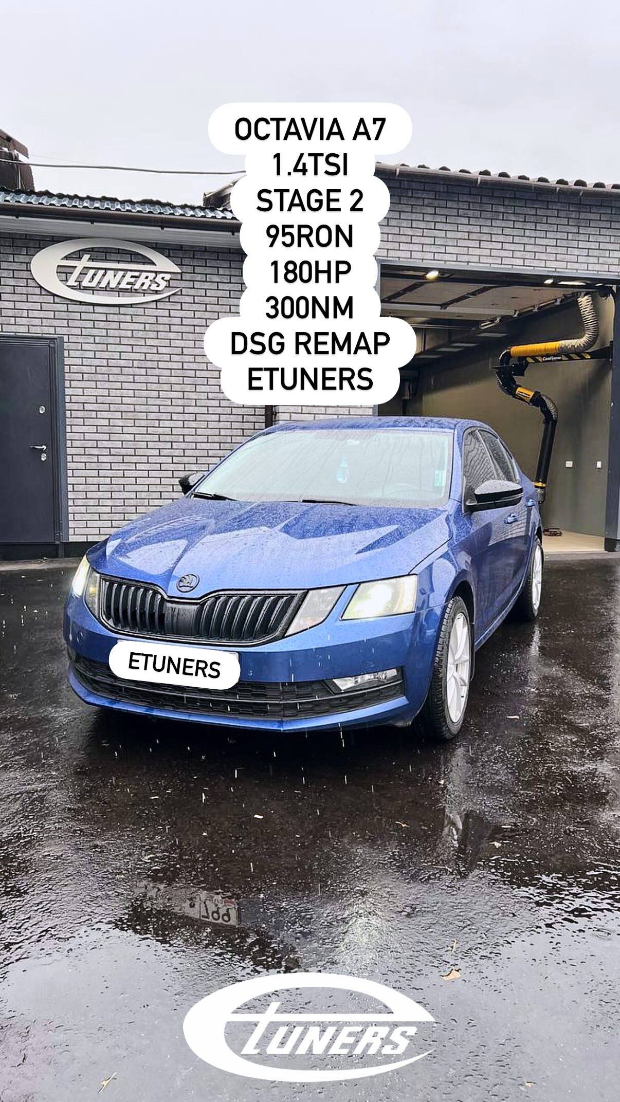 Octavia A7 1.4 TSI Stage 2: Increase in power and torque