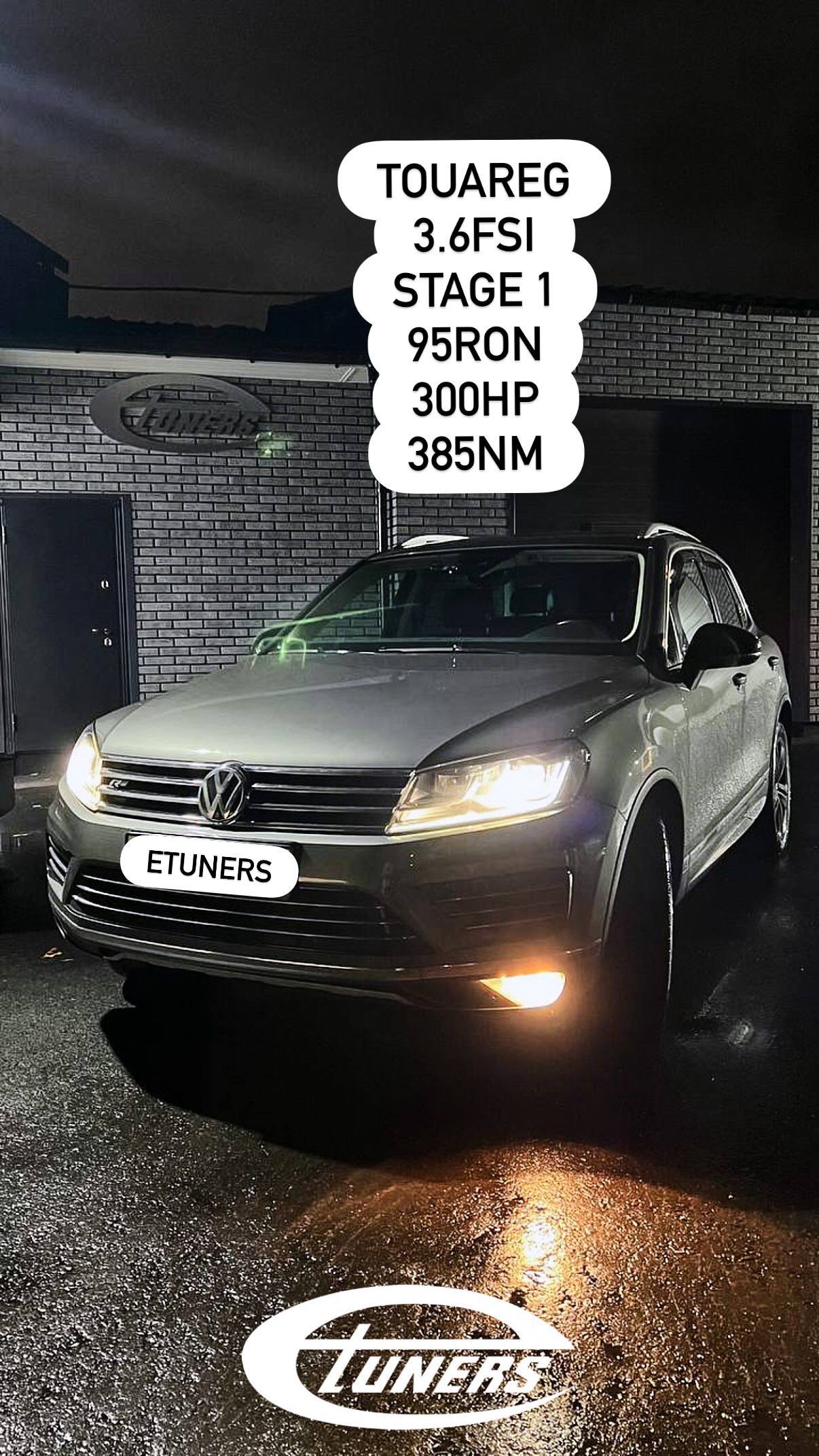 Touareg 3.6 FSI Stage 1: Increase in power and torque