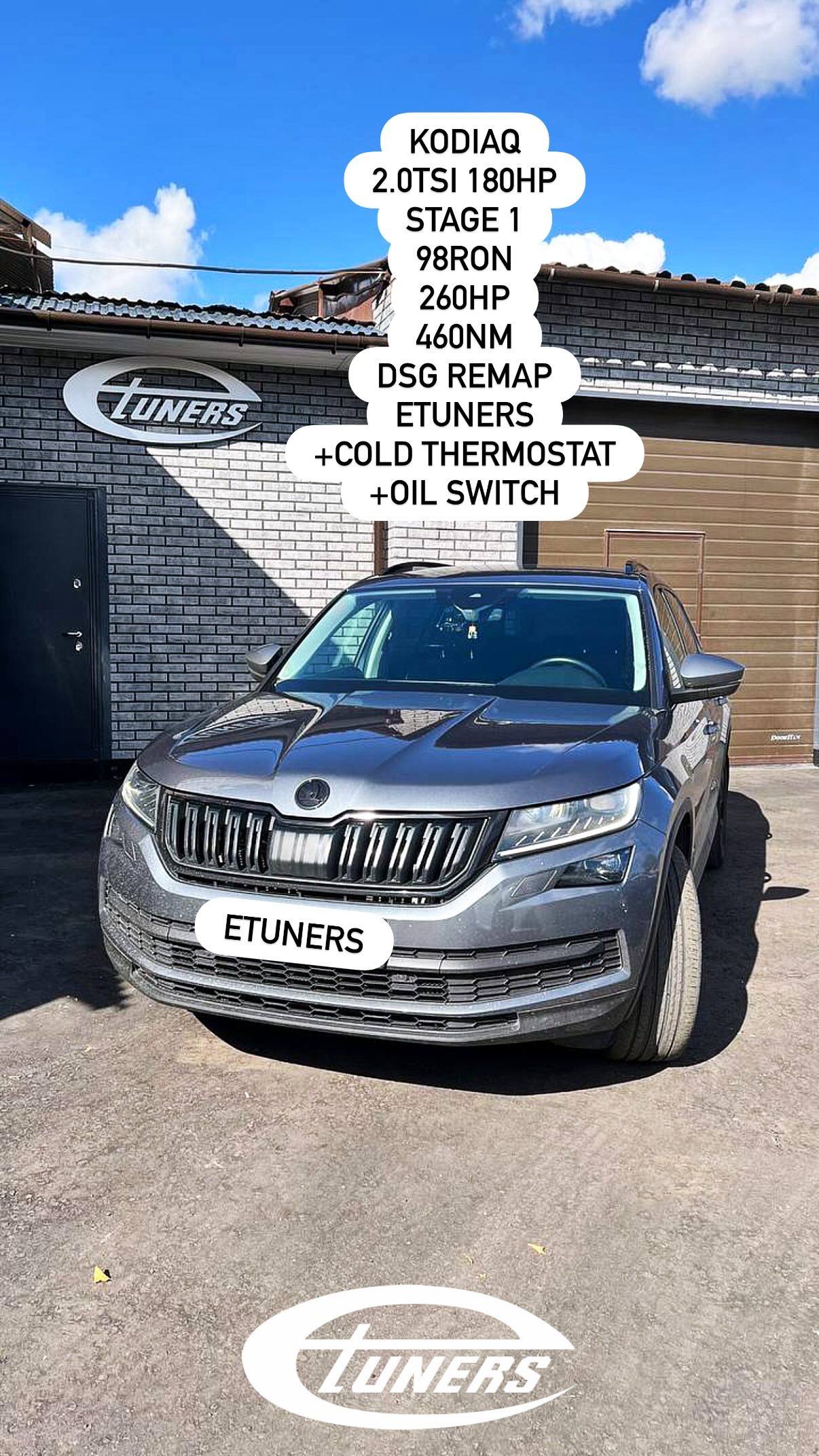 Skoda Kodiaq 2.0 TSI Stage 1: +30 hp at the start!
