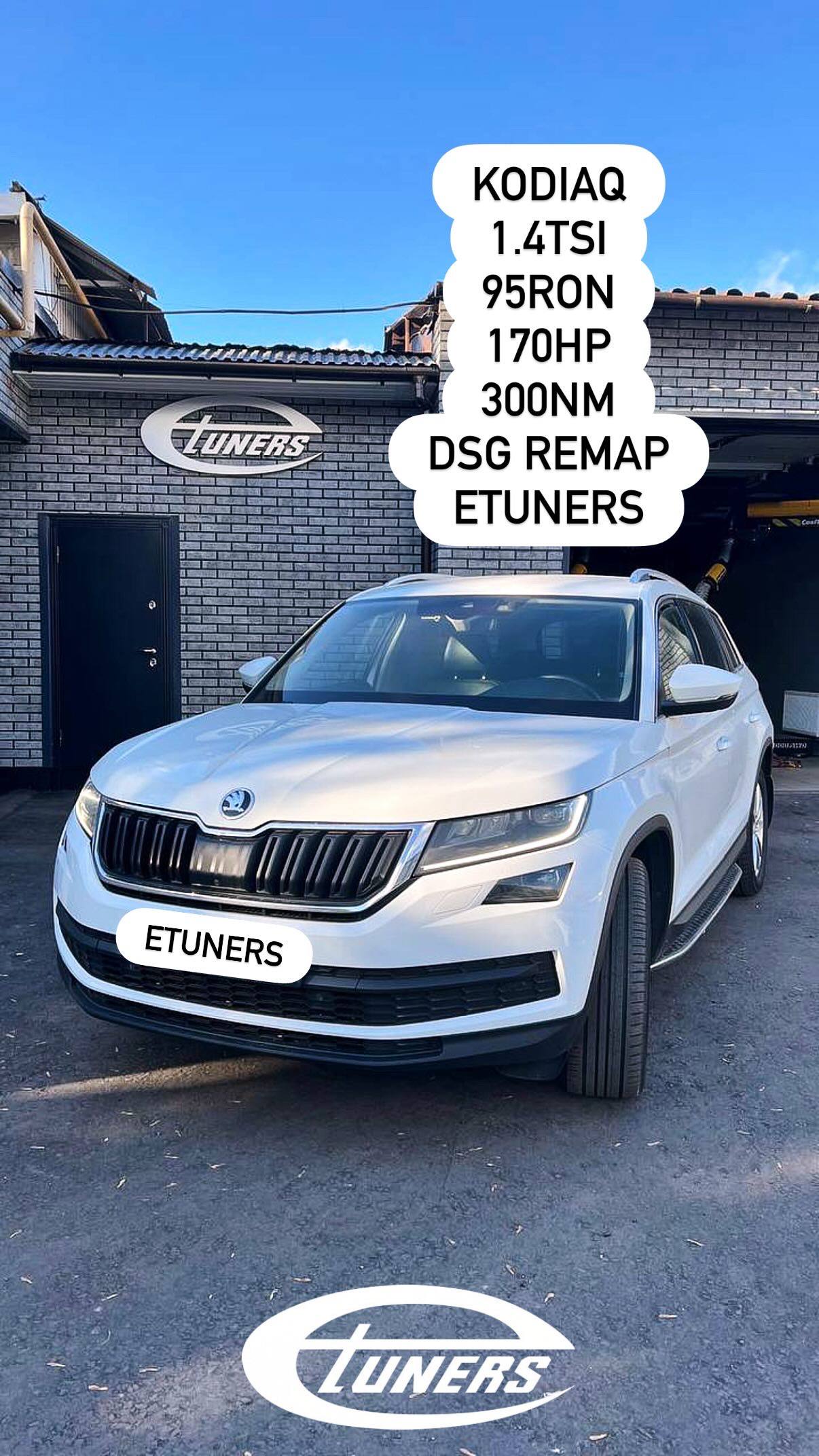 Škoda Kodiaq 1.4 TSI Stage 1: Increase in power and torque