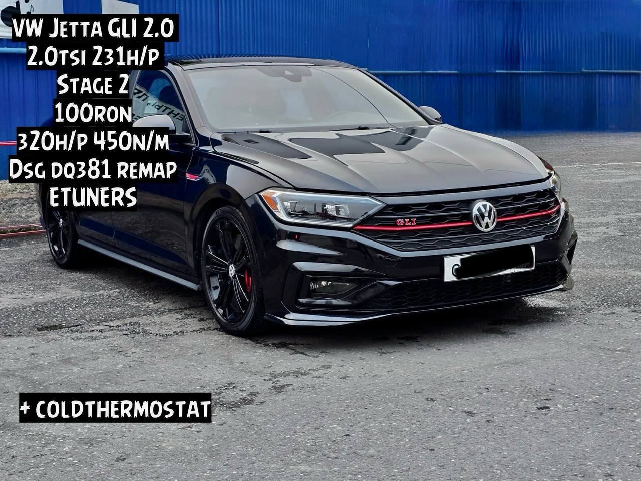 Volkswagen Jetta GLI 2.0 TSI Stage 2: +320 hp and +450 Nm