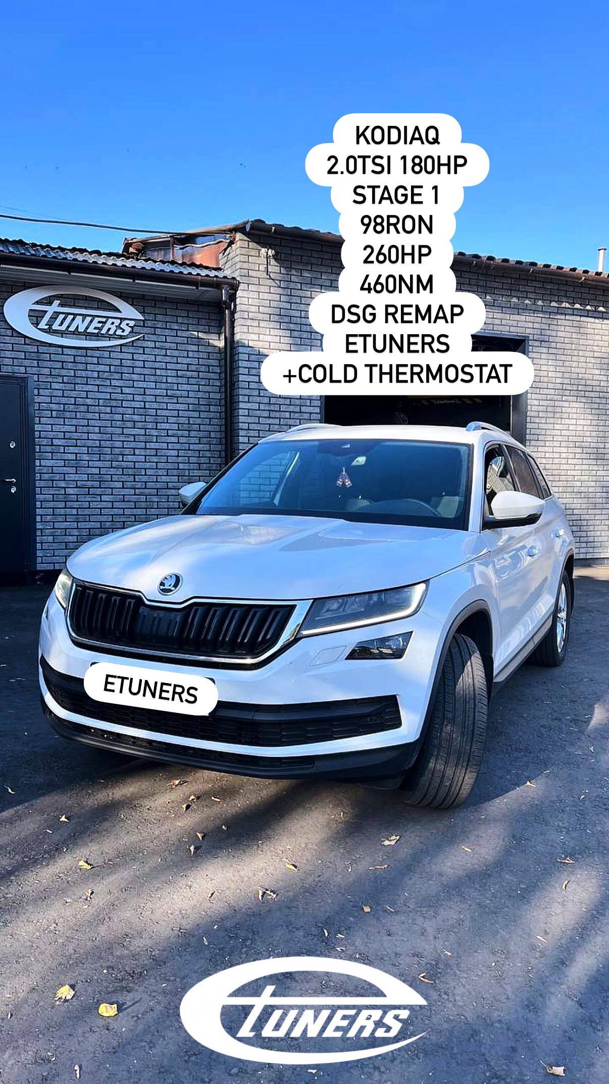 Skoda Kodiaq 2.0 TSI Stage 1: +30 hp and +70 Nm