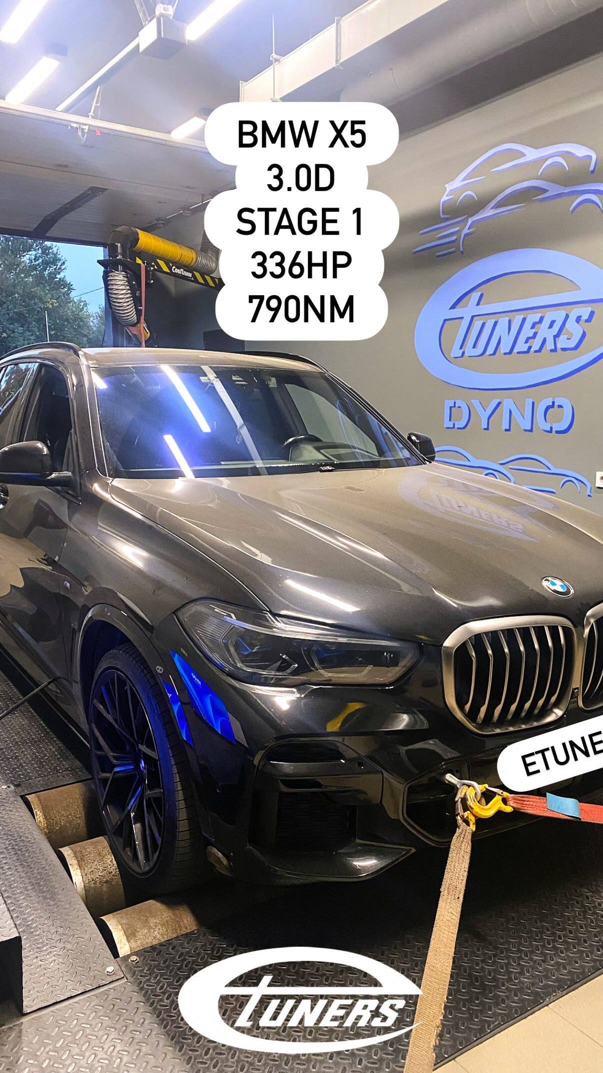 BMW X5 3.0D Stage 1: +336 hp and +790 Nm