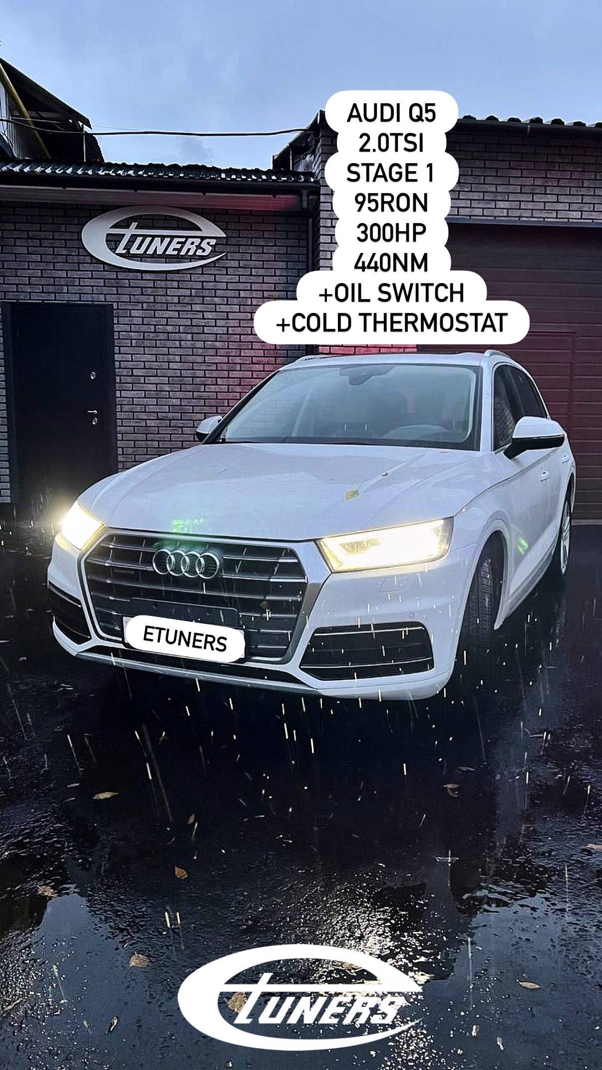 Audi Q5 2.0 TSI Stage 1: +30 hp and +50 Nm