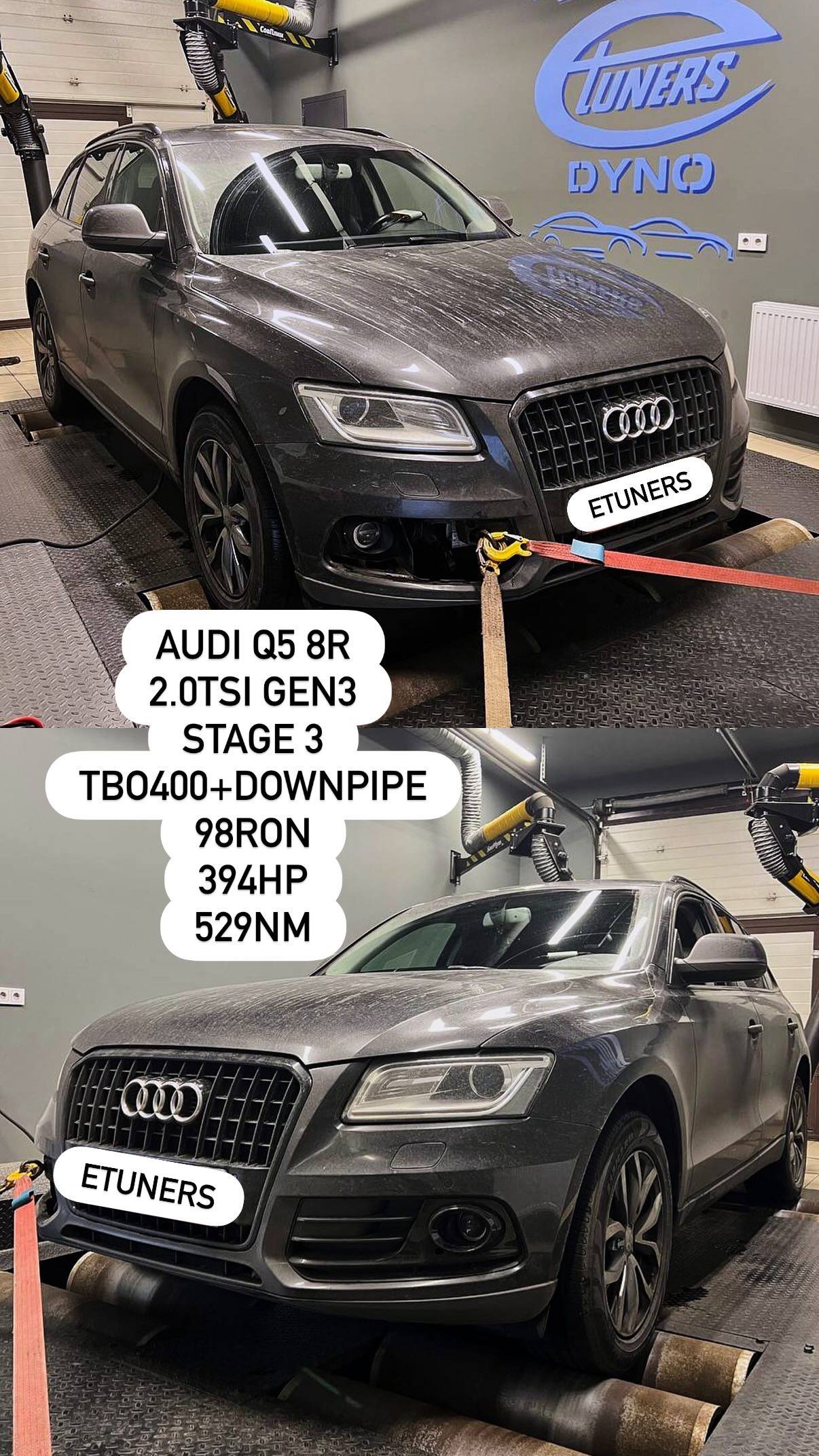 Audi Q5 2.0 TSI Stage 3: 394 hp and 529 Nm