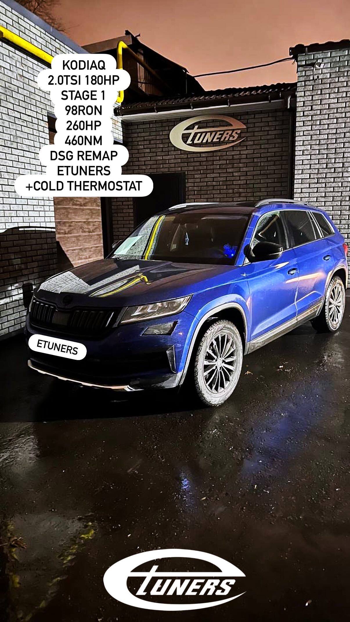 Kodiaq 2.0 TSI Stage 1: +30 hp and +50 Nm