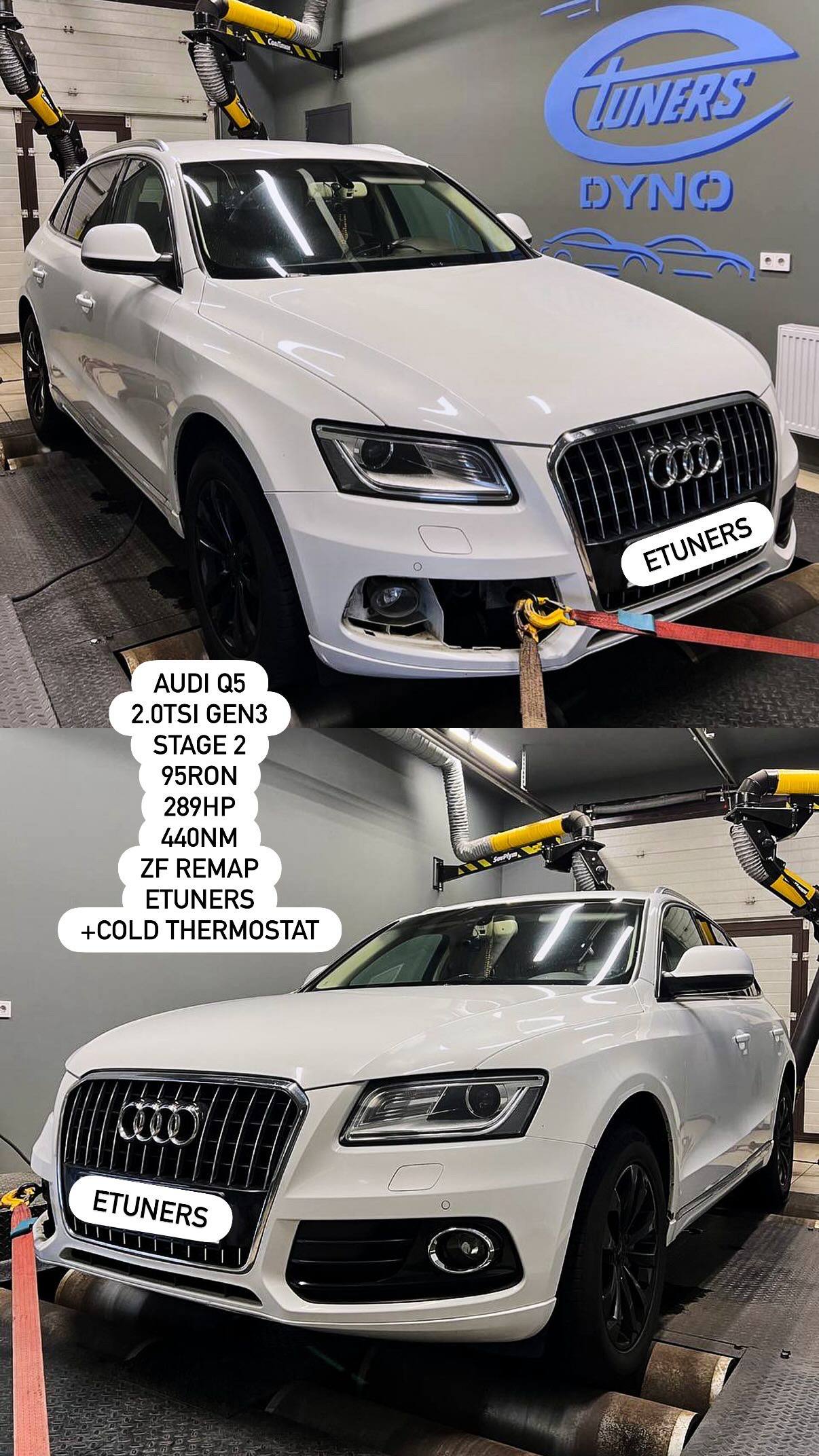 Audi Q5 2.0 TSI Stage 2: 289 hp and 440 Nm