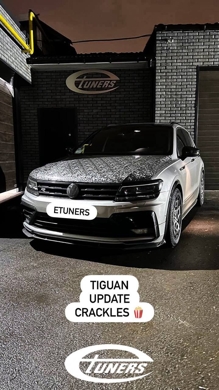 Tiguan: new exhaust sounds after tuning!