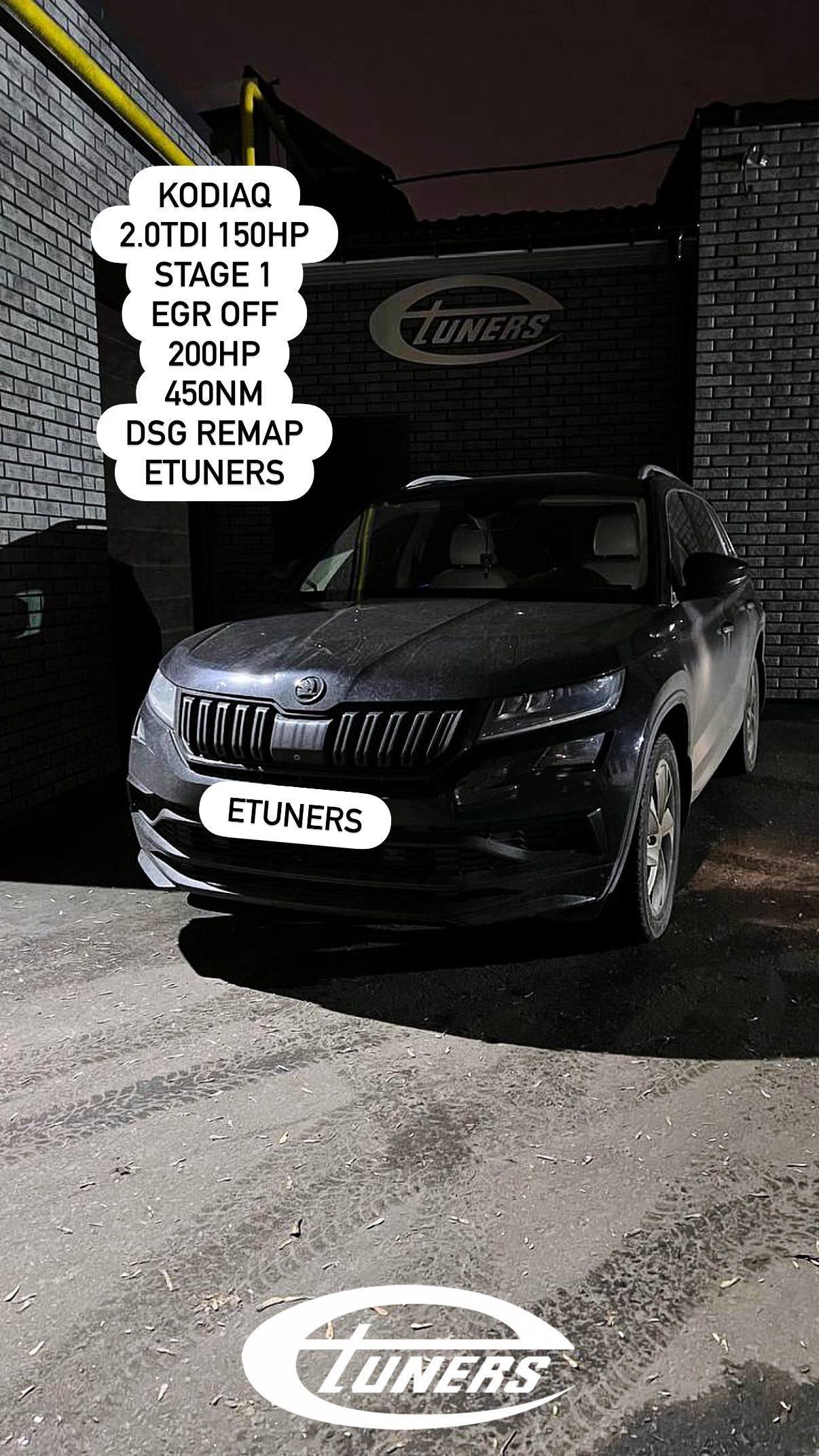 Skoda Kodiaq 2.0 TDI Stage 1: +30 hp and +70 Nm