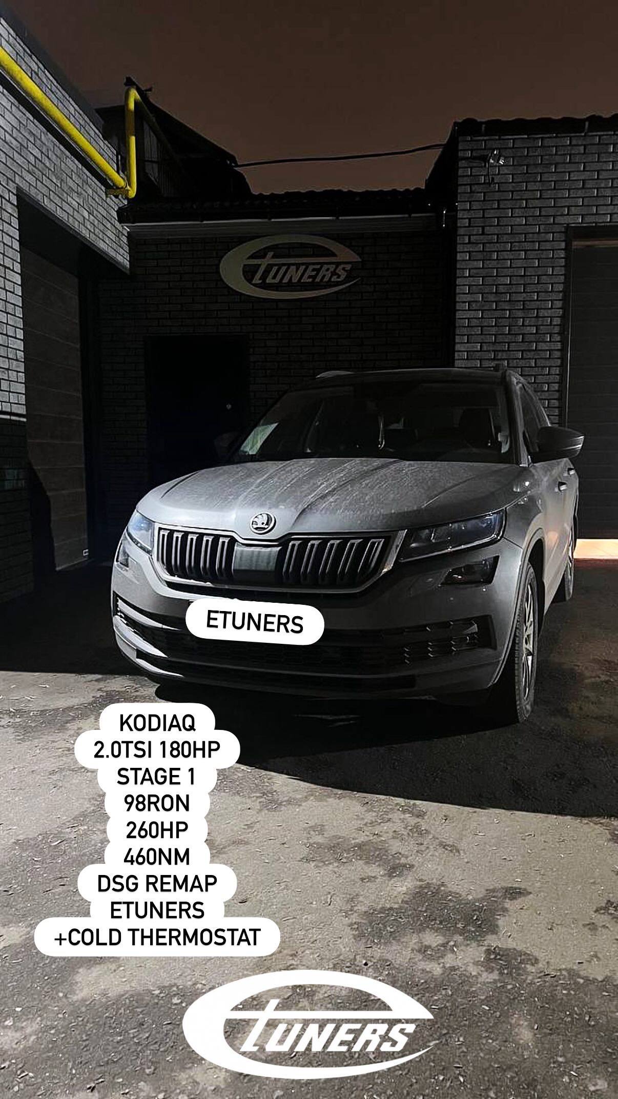 Skoda Kodiaq 2.0 TSI Stage 1: +30 hp and improved dynamics