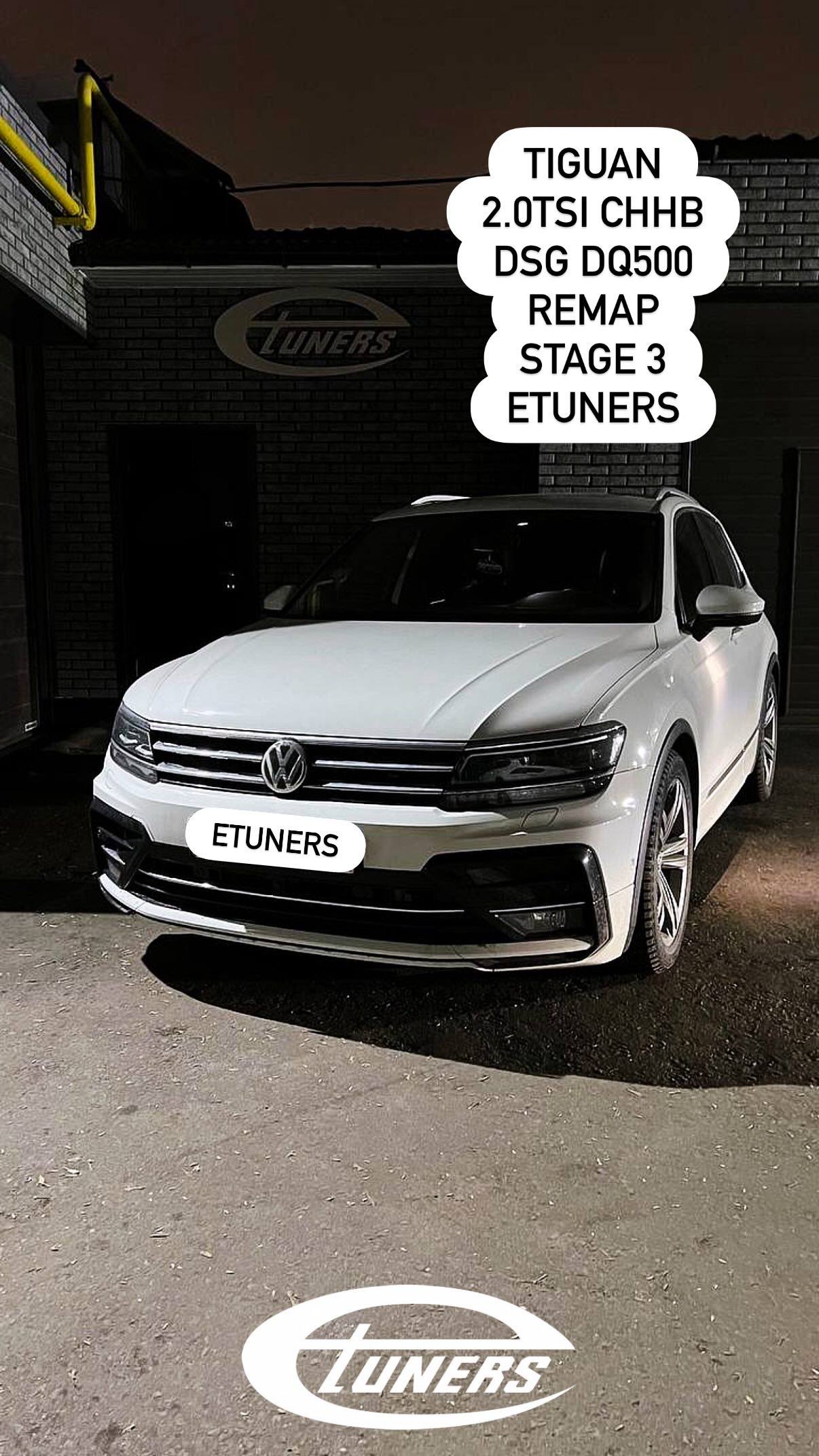 Tiguan 2.0 TSI Stage 3: Effective chip tuning from Etuners