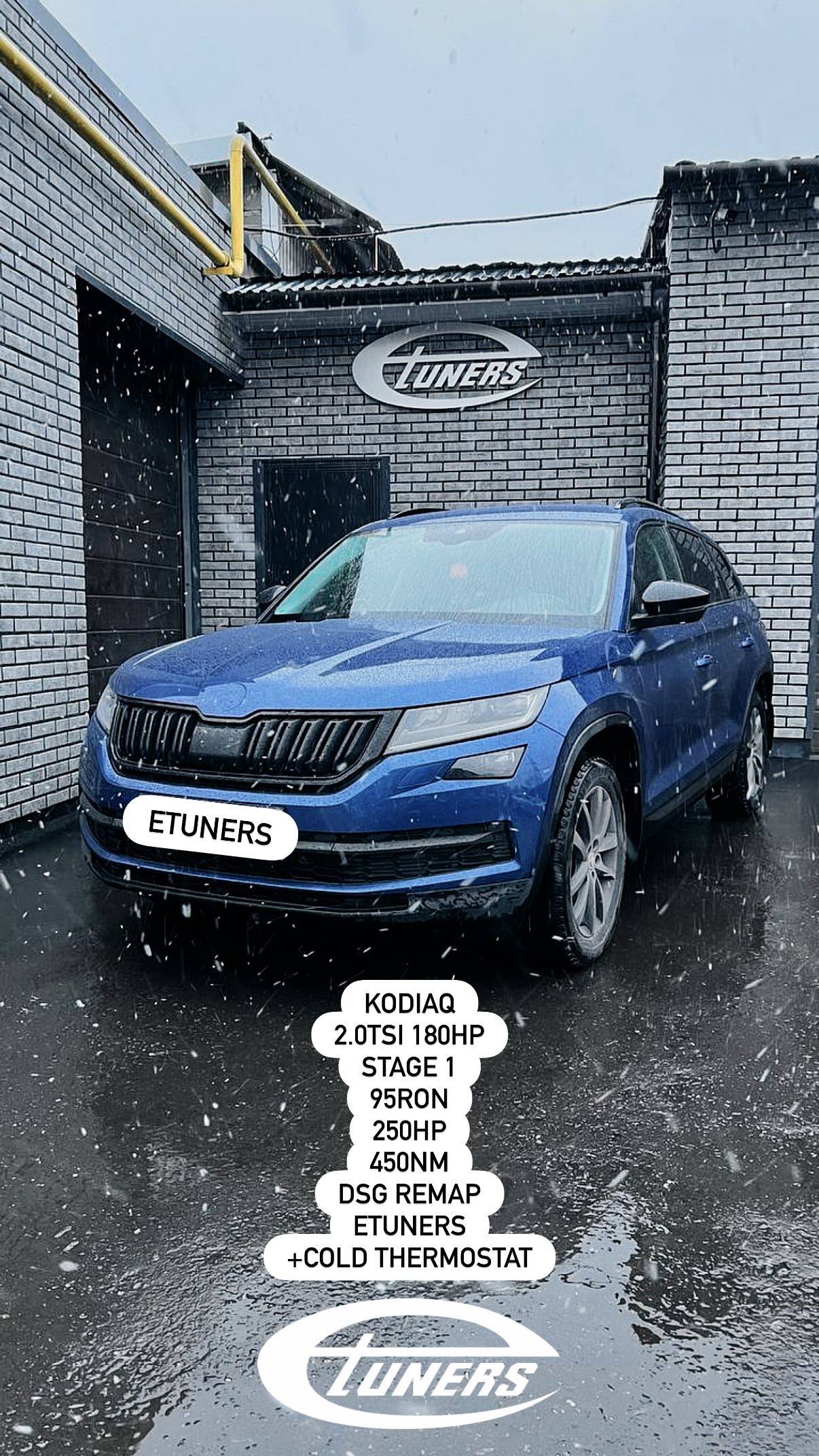 Kodiaq 2.0 TSI Stage 1: +30 hp and more power