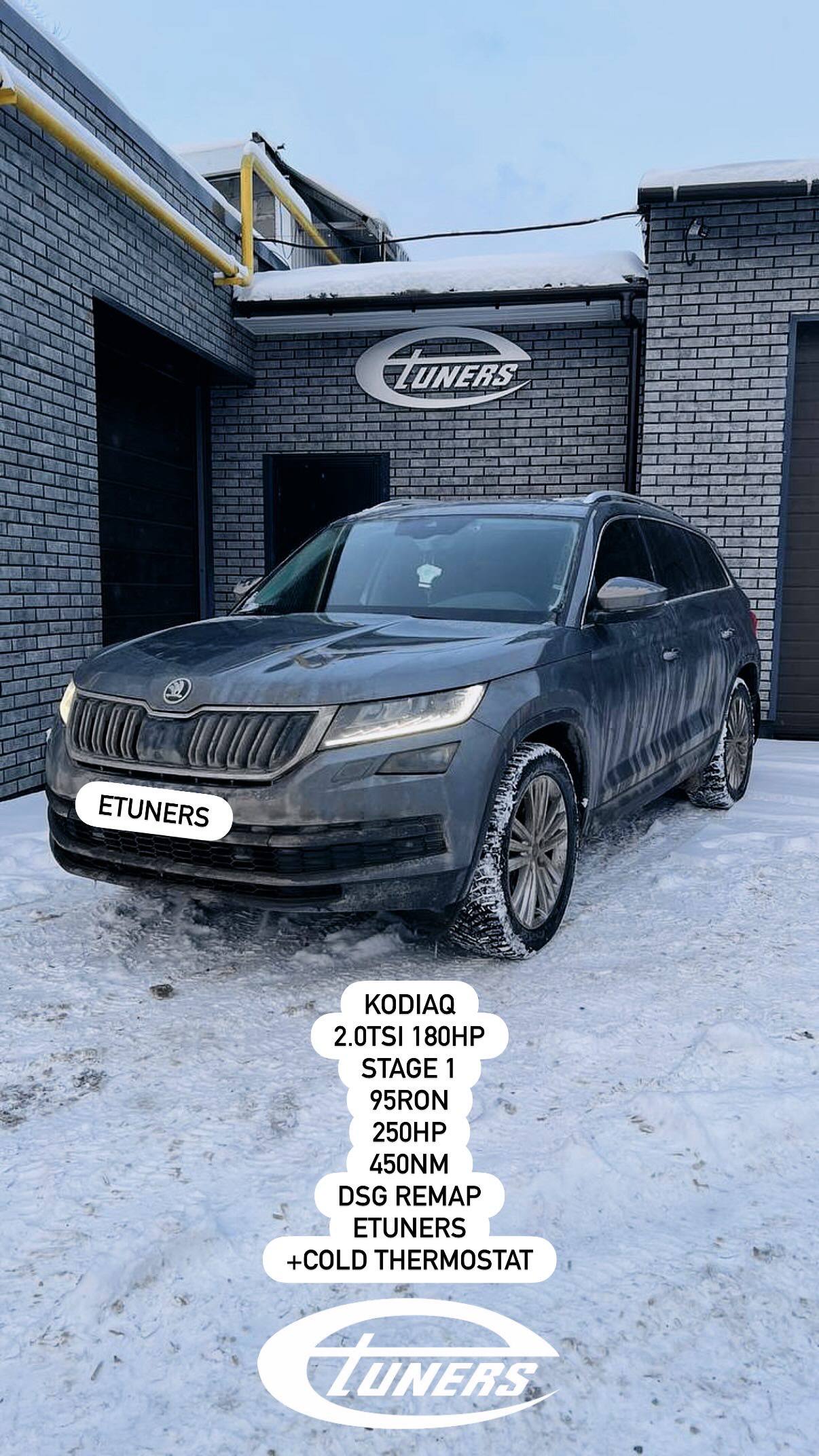 Skoda Kodiaq 2.0 TSI Stage 1: +20 hp and improved dynamics