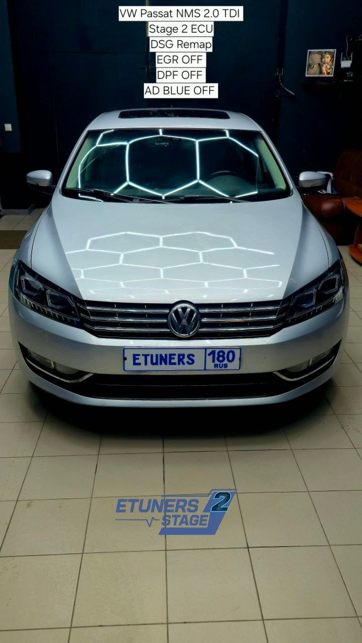 VW Passat NMS Stage 2: +52 hp and +100 Nm