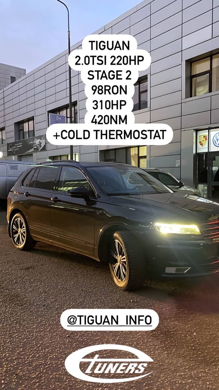 Tiguan 2.0 TSI Stage 2: Increase to 220 hp.