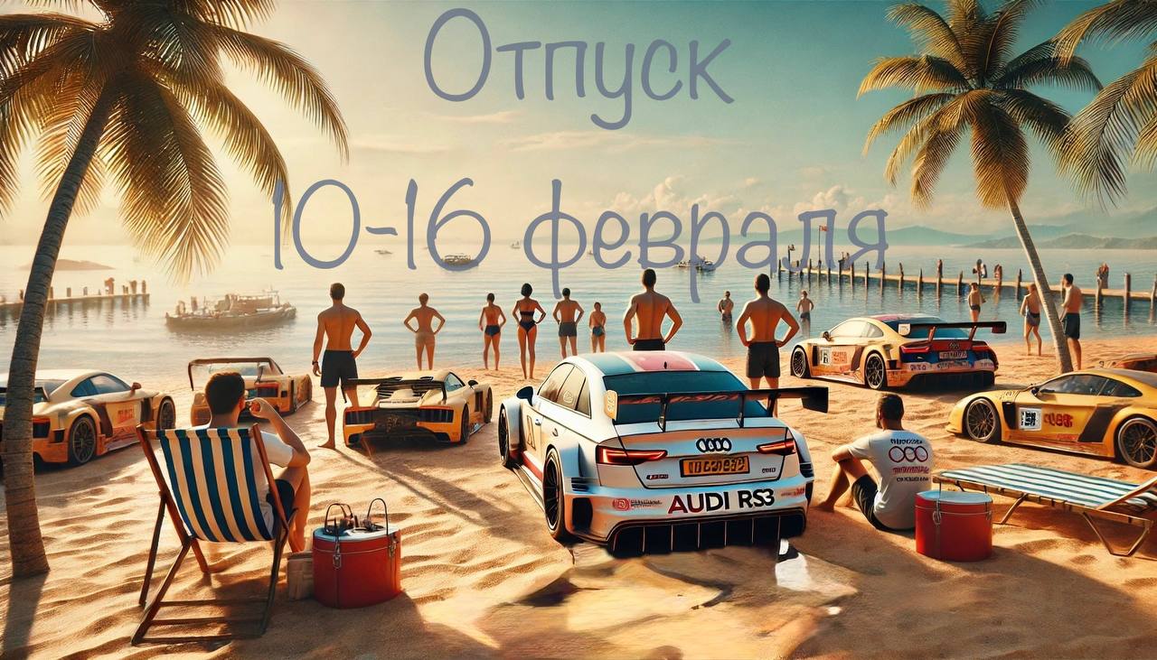 The Moscow office is on vacation from February 10 to February 16.