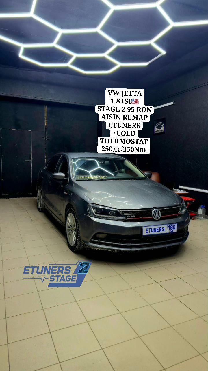VW Jetta 1.8 TSI Stage 2: +80 hp and +100 Nm