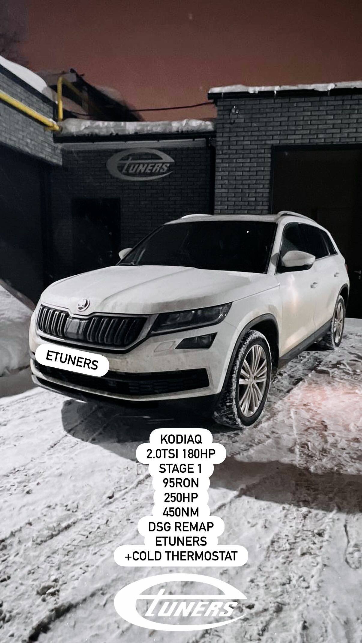 Skoda Kodiaq 2.0 TSI Stage 1: +20 hp for performance improvement