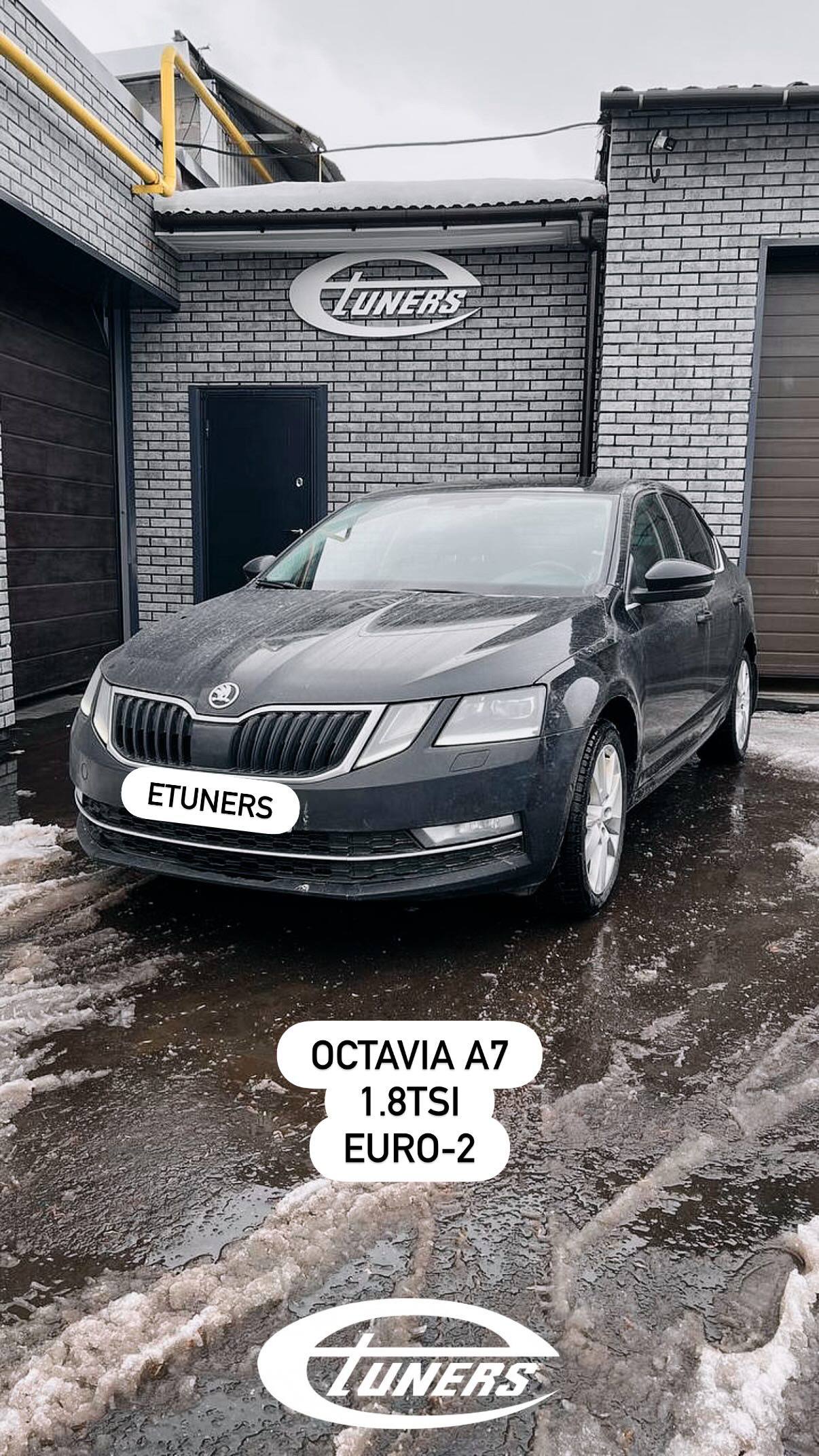 Octavia A7 1.8 TSI chip tuning: increase in power and torque