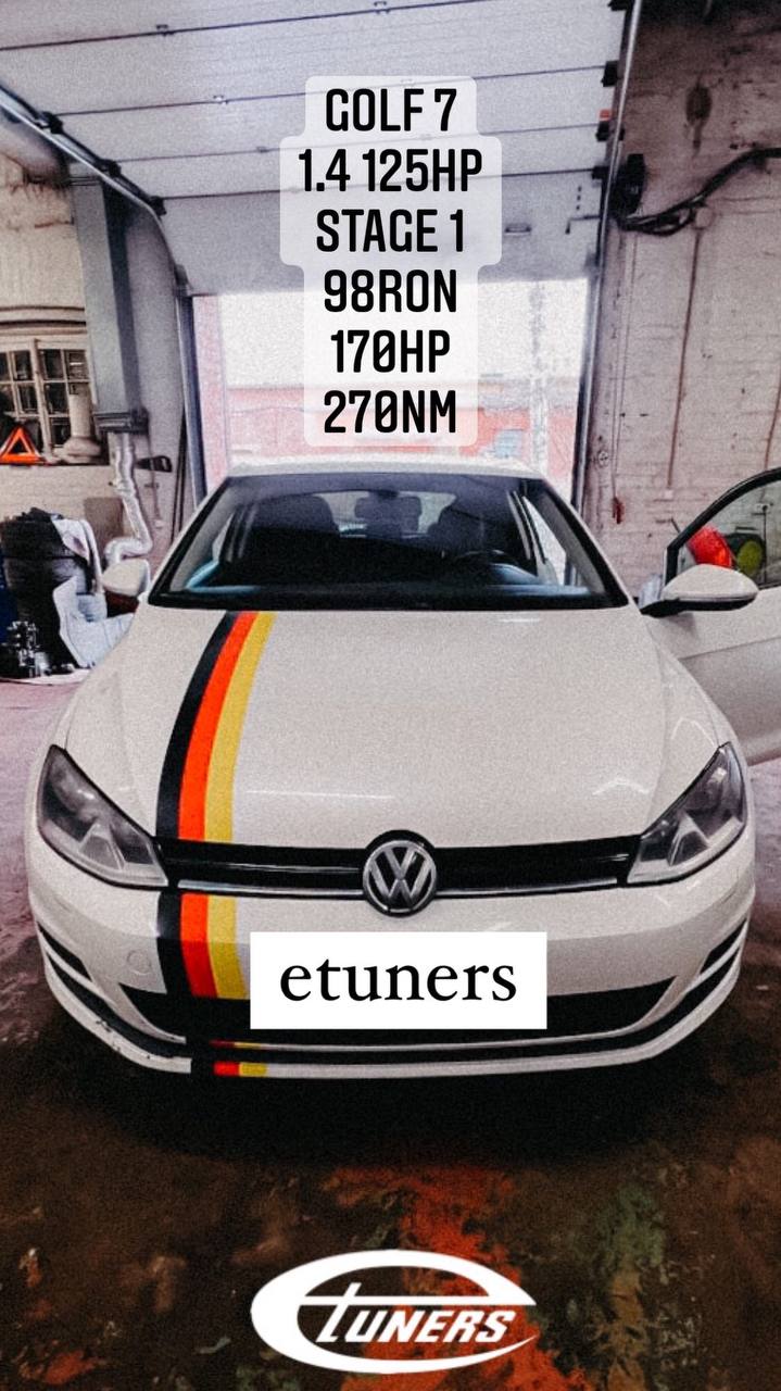 Golf 7 1.4 Stage 1: Increase in power and torque