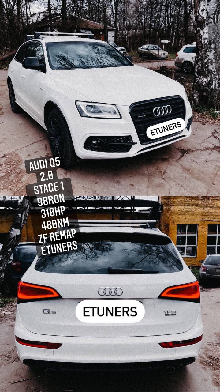 Audi Q5 Stage 1 ETUNERS: Maximum power and performance!