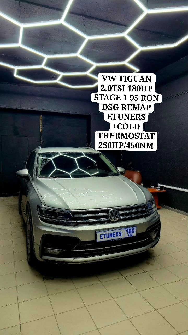 VW Tiguan 2.0 TSI Stage 1: +70 hp and +130 Nm