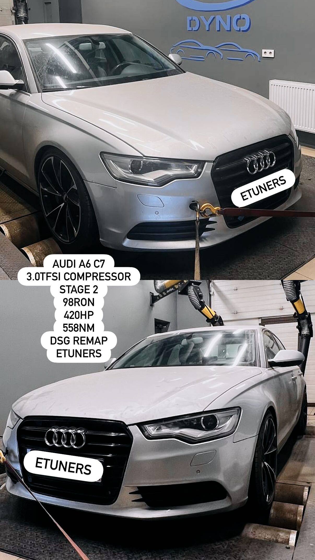 Audi A6 C7 3.0 TFSI Stage 2: Maximum power and performance