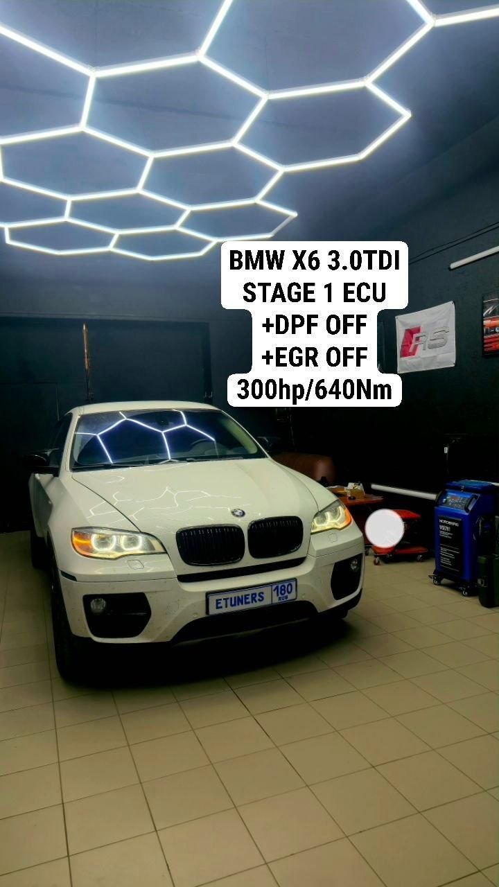 BMW X6 3.0 TDI Stage 1: +54 HP and +100 Nm of power
