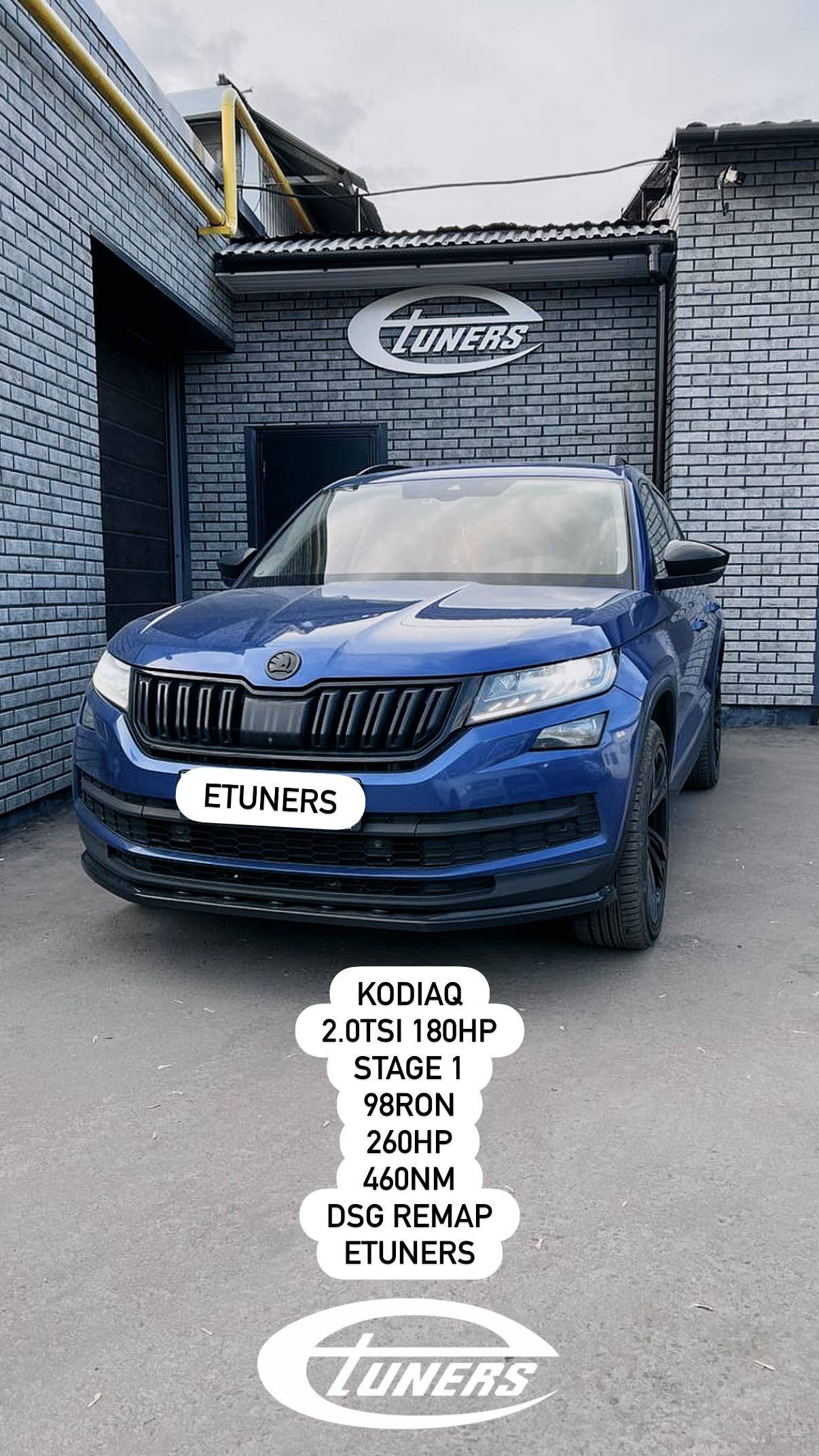Skoda Kodiaq 2.0 TSI Stage 1: +30 hp and power on the road