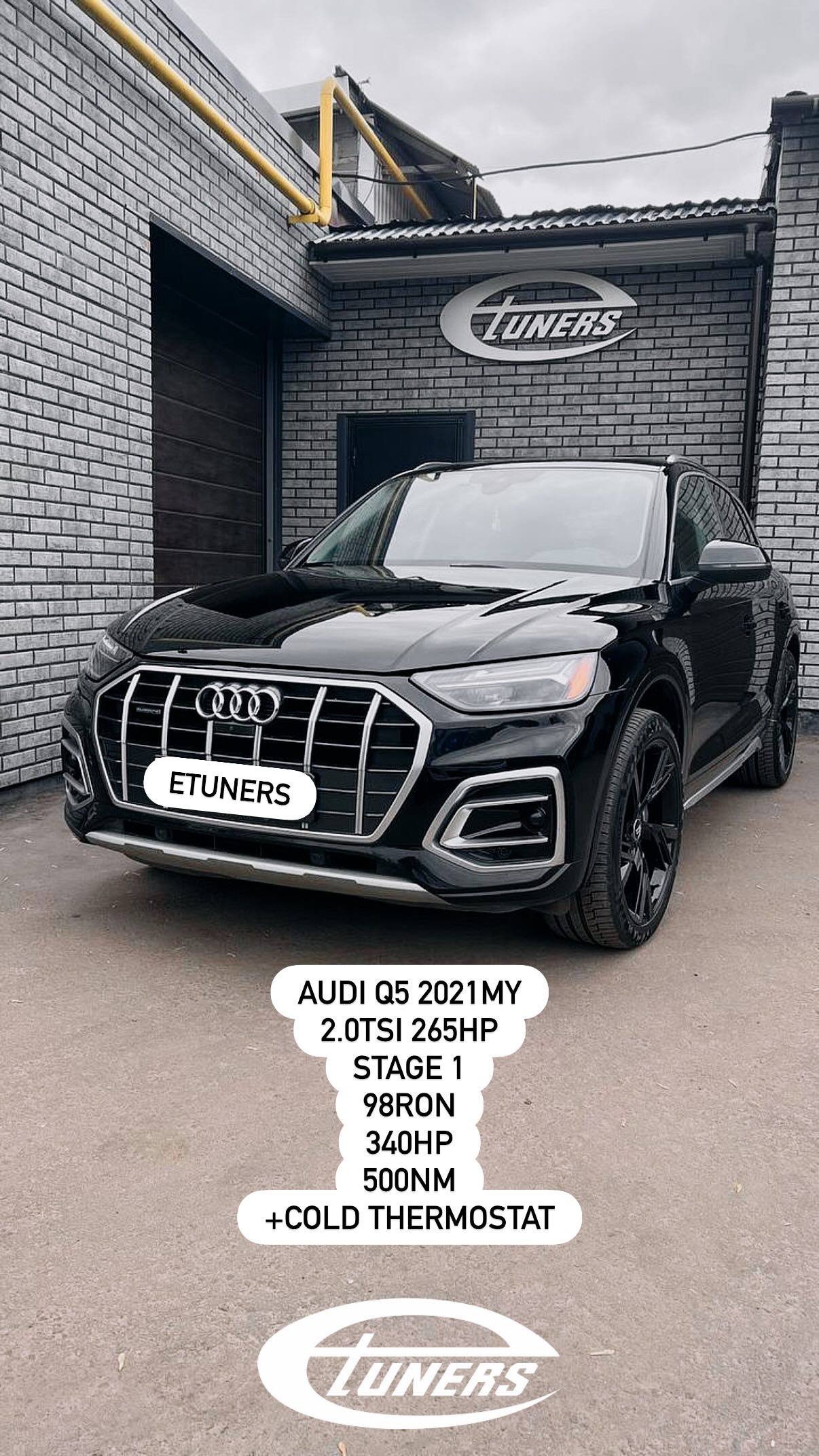 Audi Q5 2021 Stage 1: +50 hp and improved dynamics
