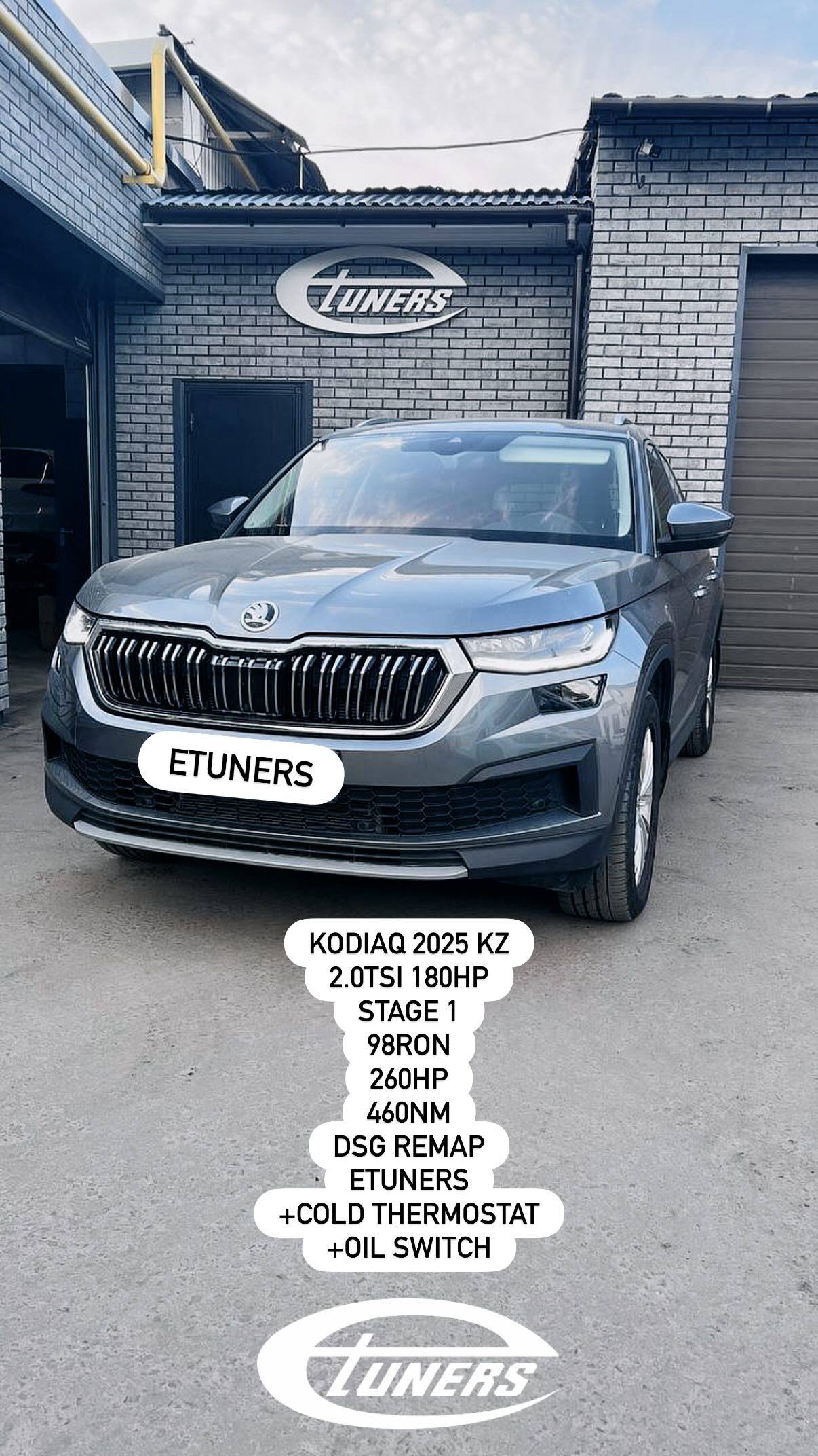Skoda Kodiaq 2.0 TSI Stage 1: +30 hp and +70 Nm (25.05.2026)