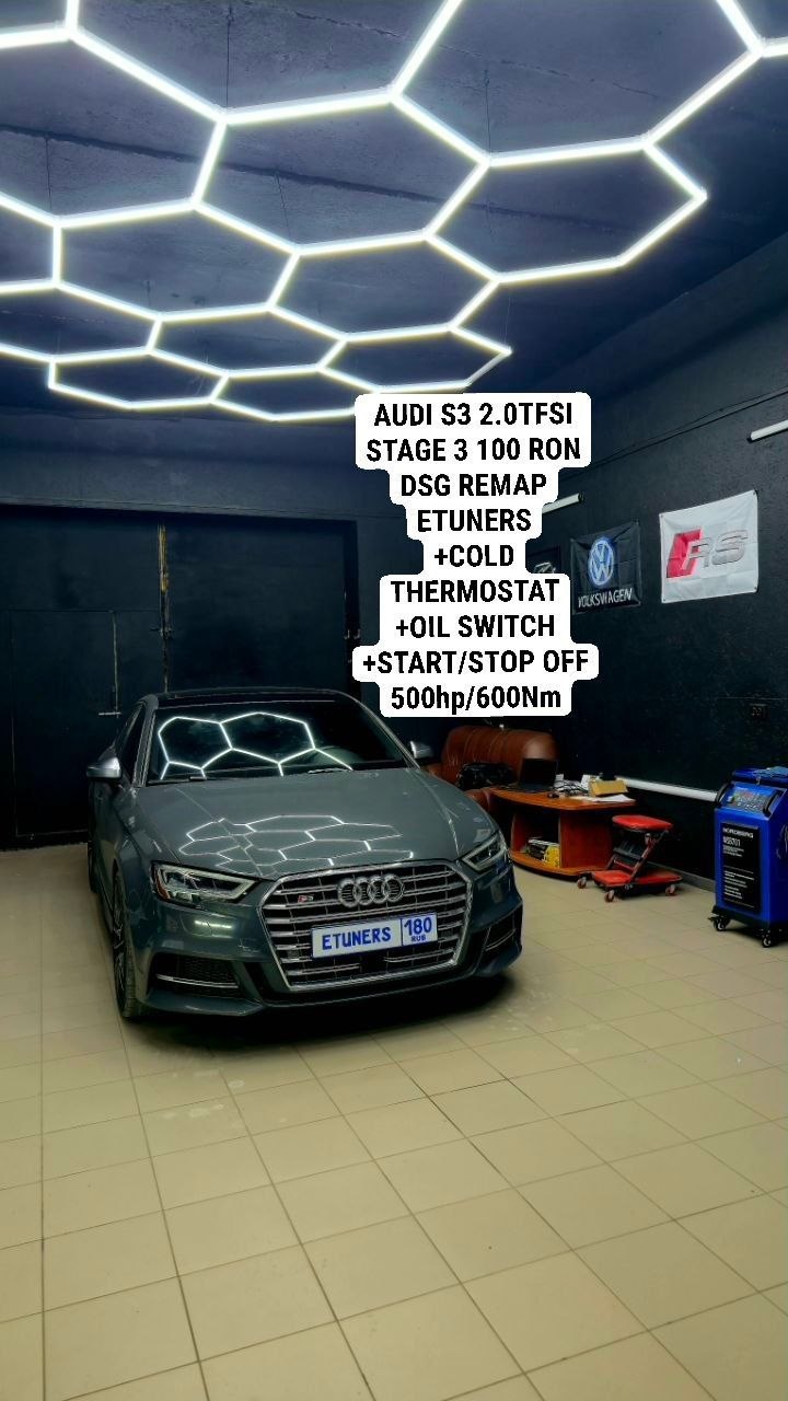 Audi S3 2.0 TFSI Stage 3: +190 hp and +200 Nm