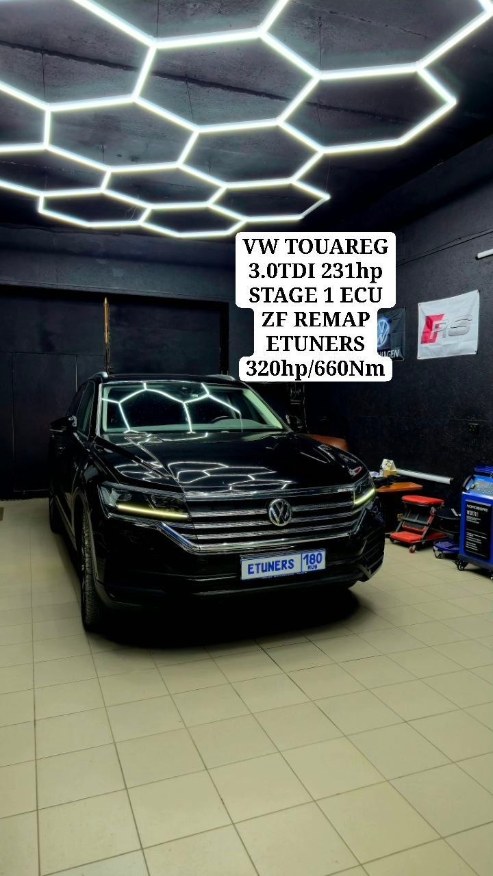 VW Touareg 3.0 TDI Stage 1: +89 л.с. и +160 Nm