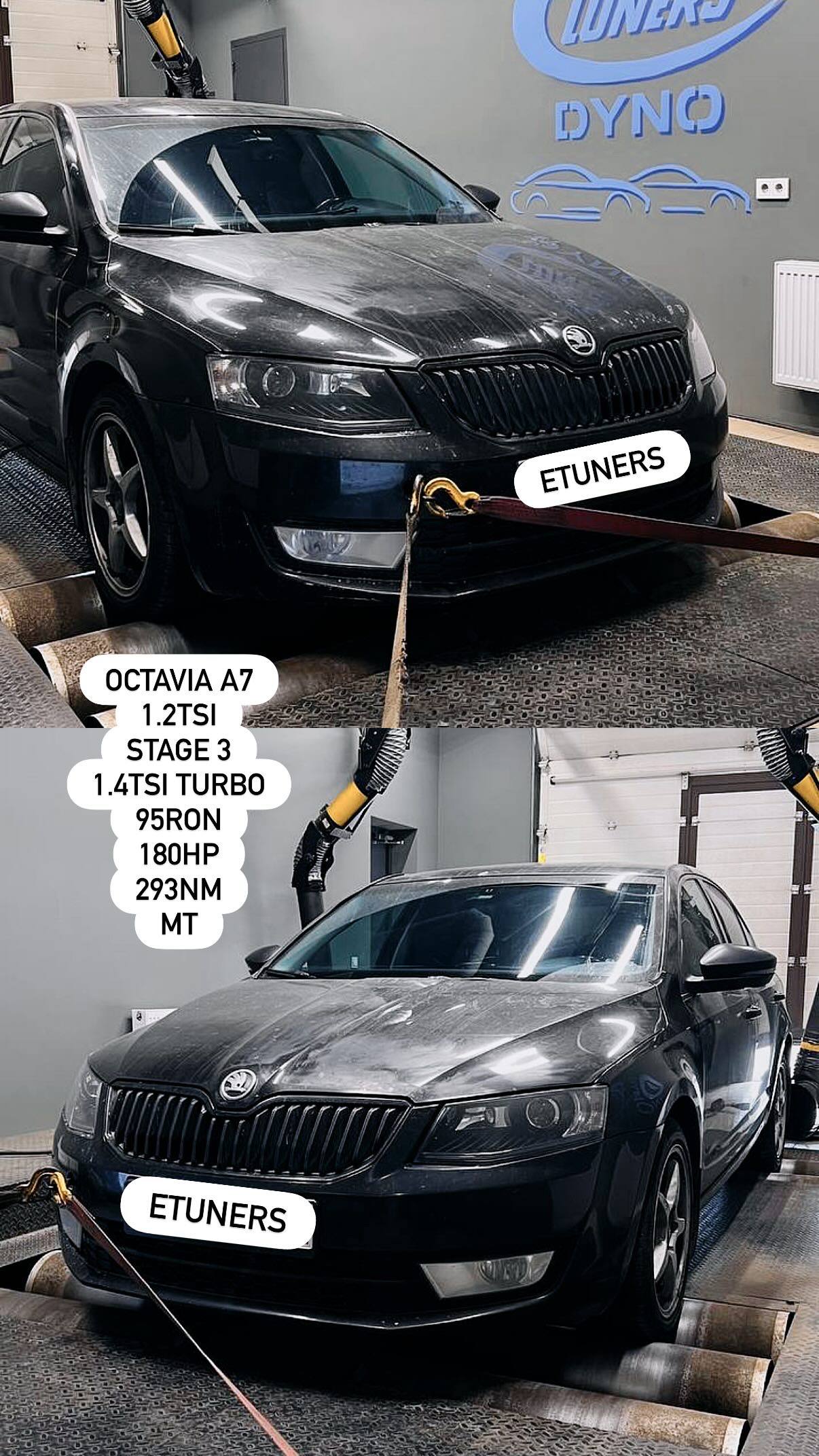 Octavia A7 1.2 TSI Stage 3: 180 л.с. и 293 Нм