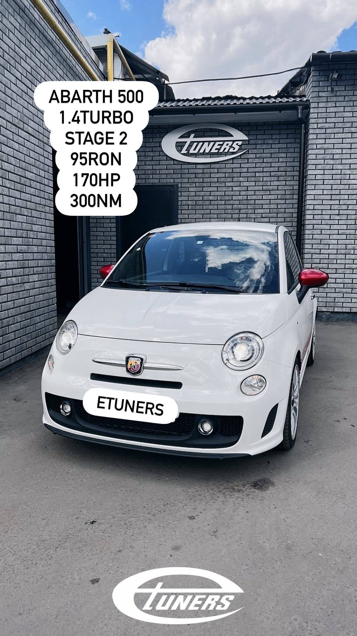 Abarth 500 1.4t Stage 2: Увеличение мощности до 180 л.с.