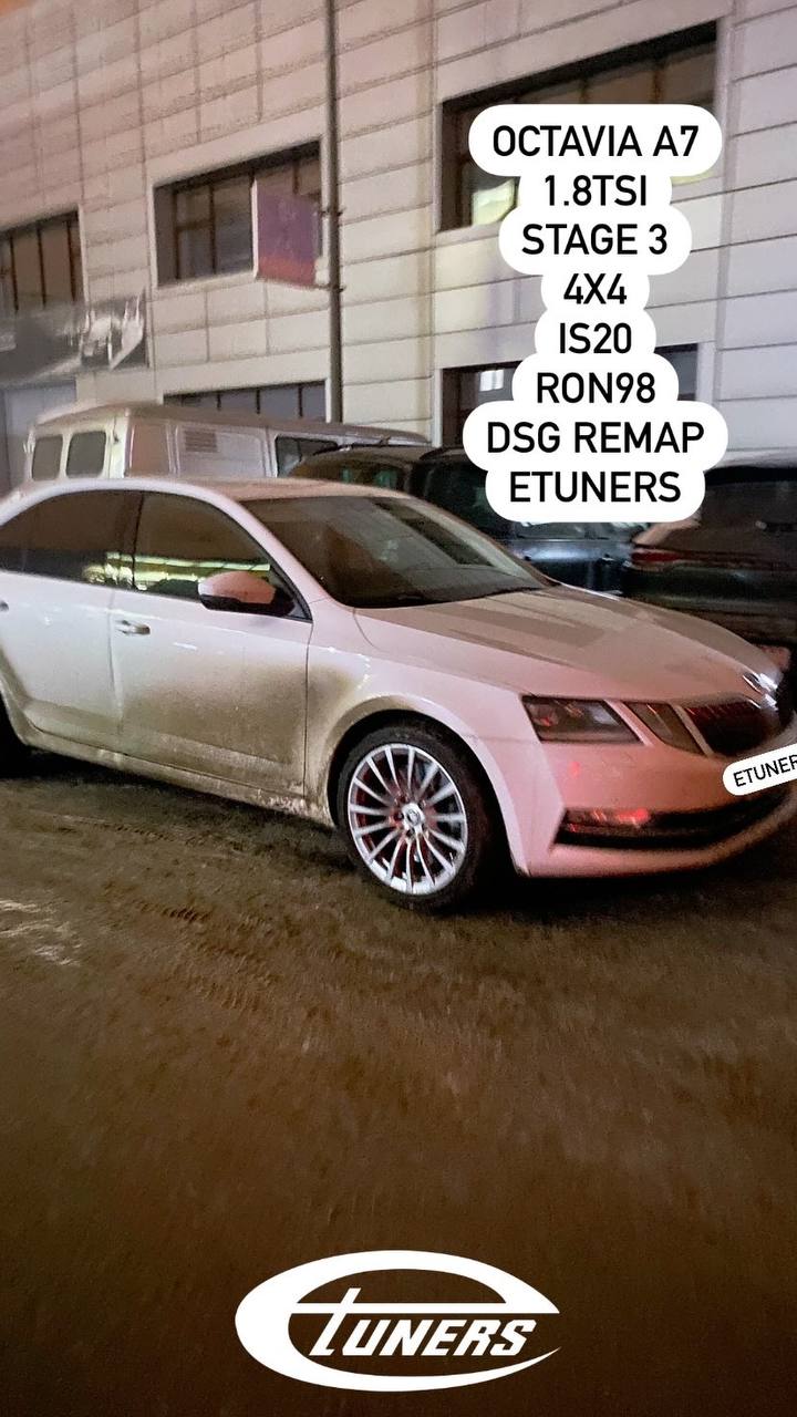 Octavia A7 1.8 TSI IS20: Power increase to 250 hp.