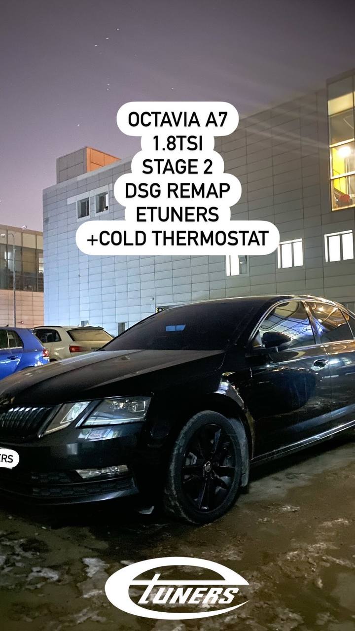 Octavia A7 1.8 TSI Stage 2: maximum power and performance