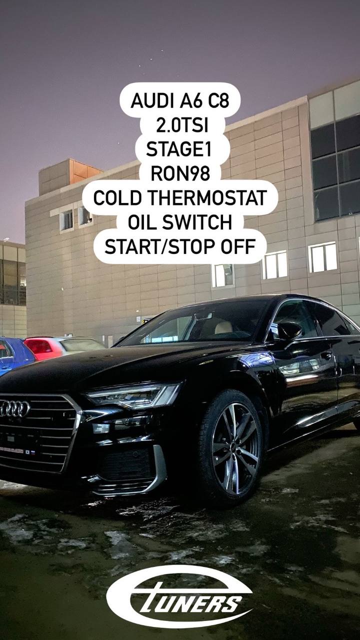 Audi A6 C8 2.0 TFSI Stage 1: +40 hp and +70 Nm