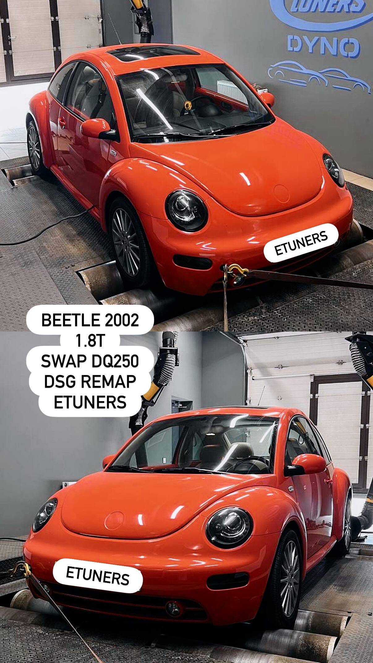Тюнинг Volkswagen Beetle 1.8T: remap DQ250 для максимальной мощности