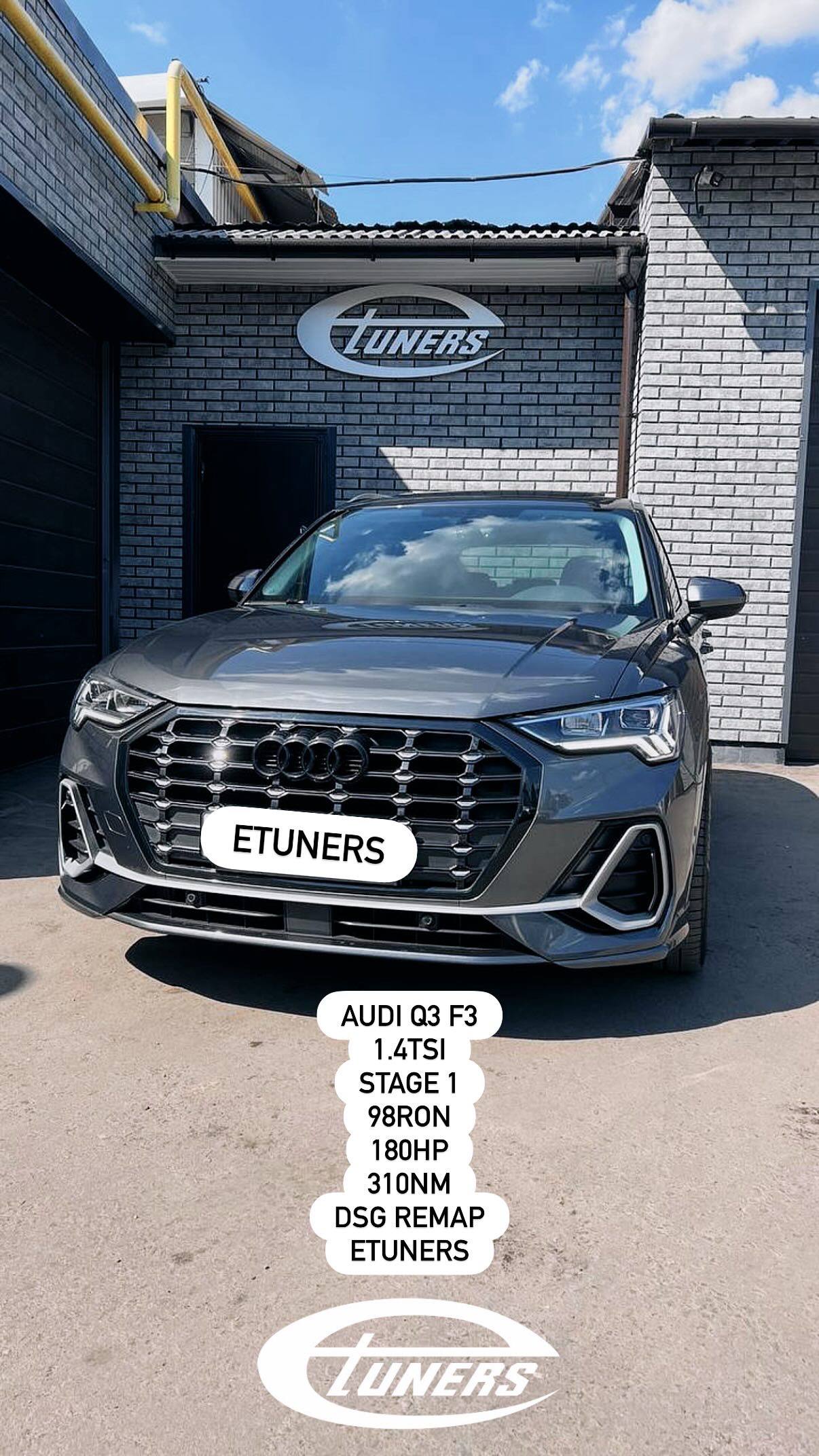 Audi Q3 f3 1.4 TSI Stage 1: +25 л.с. и +45 Nm