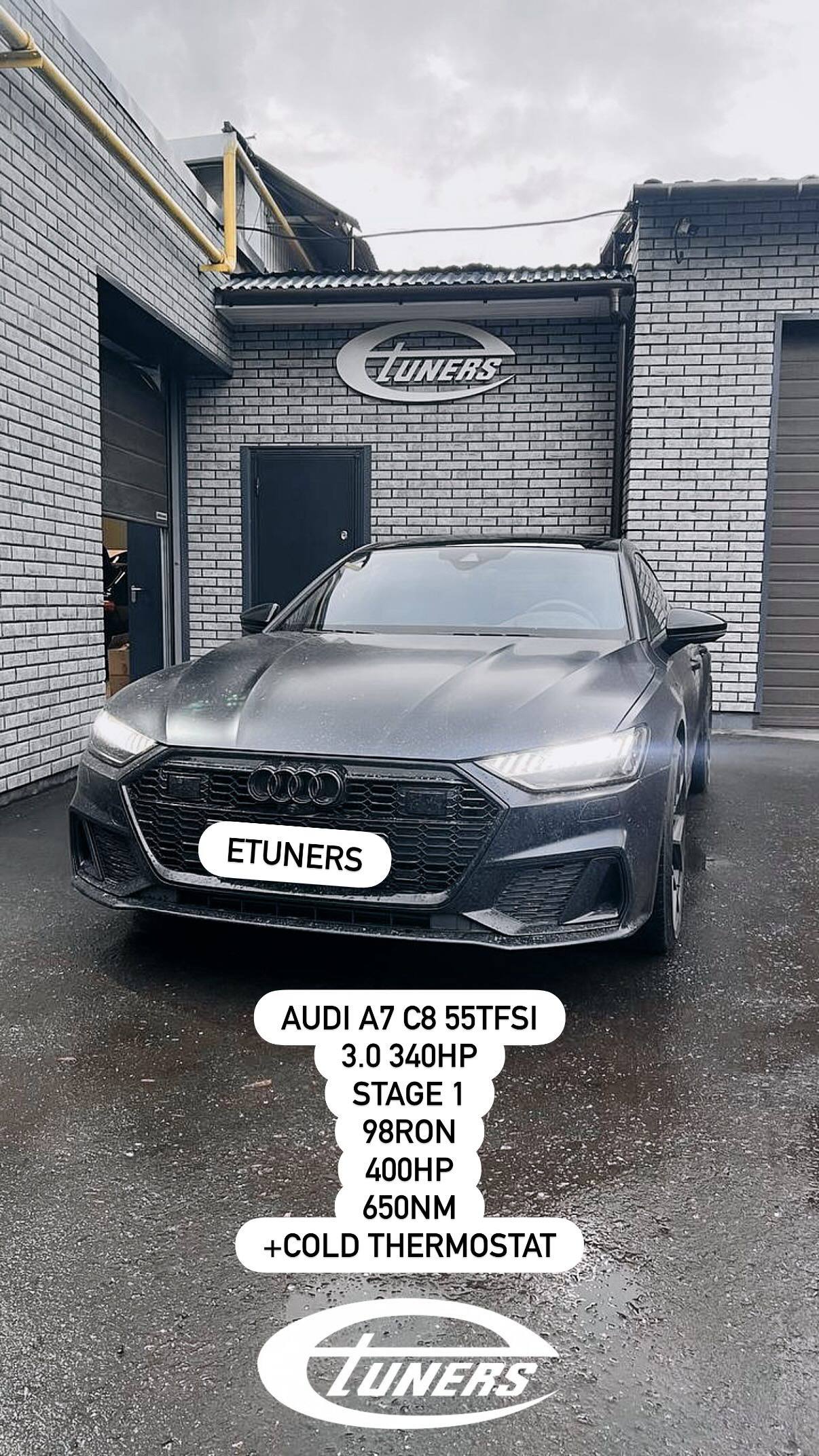 Audi A7 C8 Stage 1: +60 hp and +100 Nm!
